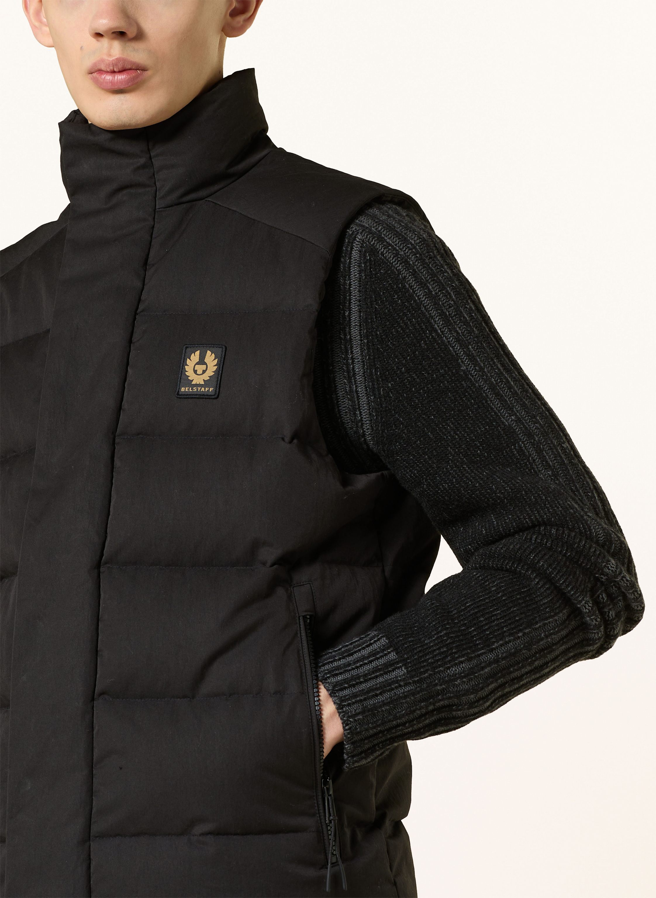 Thumbnail - Belstaff Daunenweste Apex schwarz