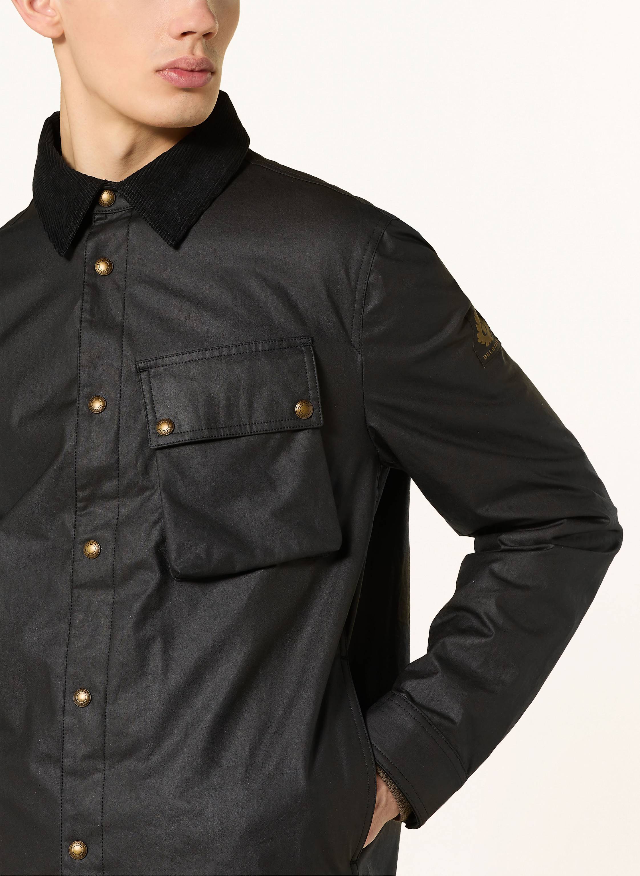Thumbnail - Belstaff Fieldjacket Ground schwarz
