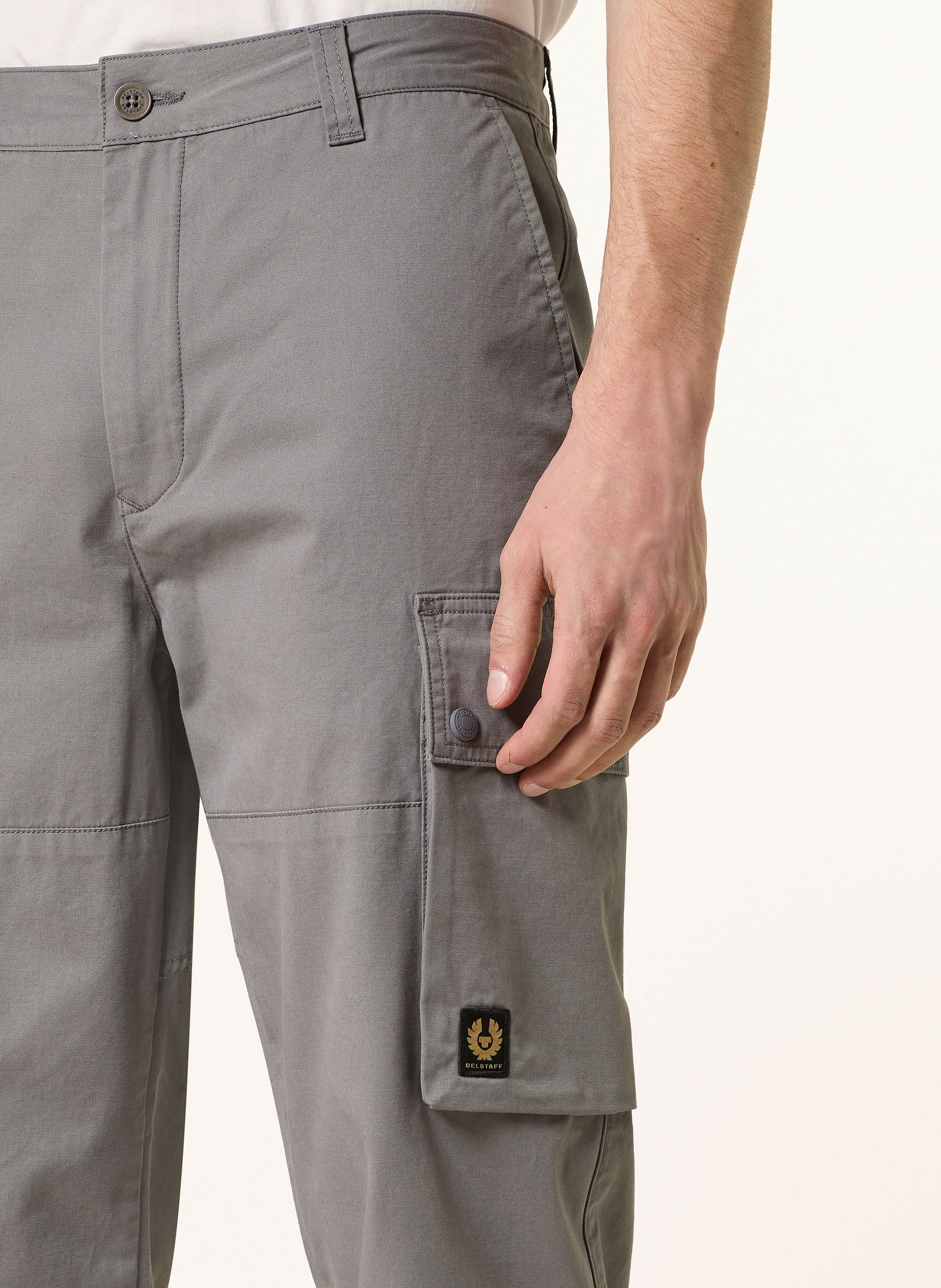 Thumbnail - Belstaff Cargohose Route Extra Slim Fit grau