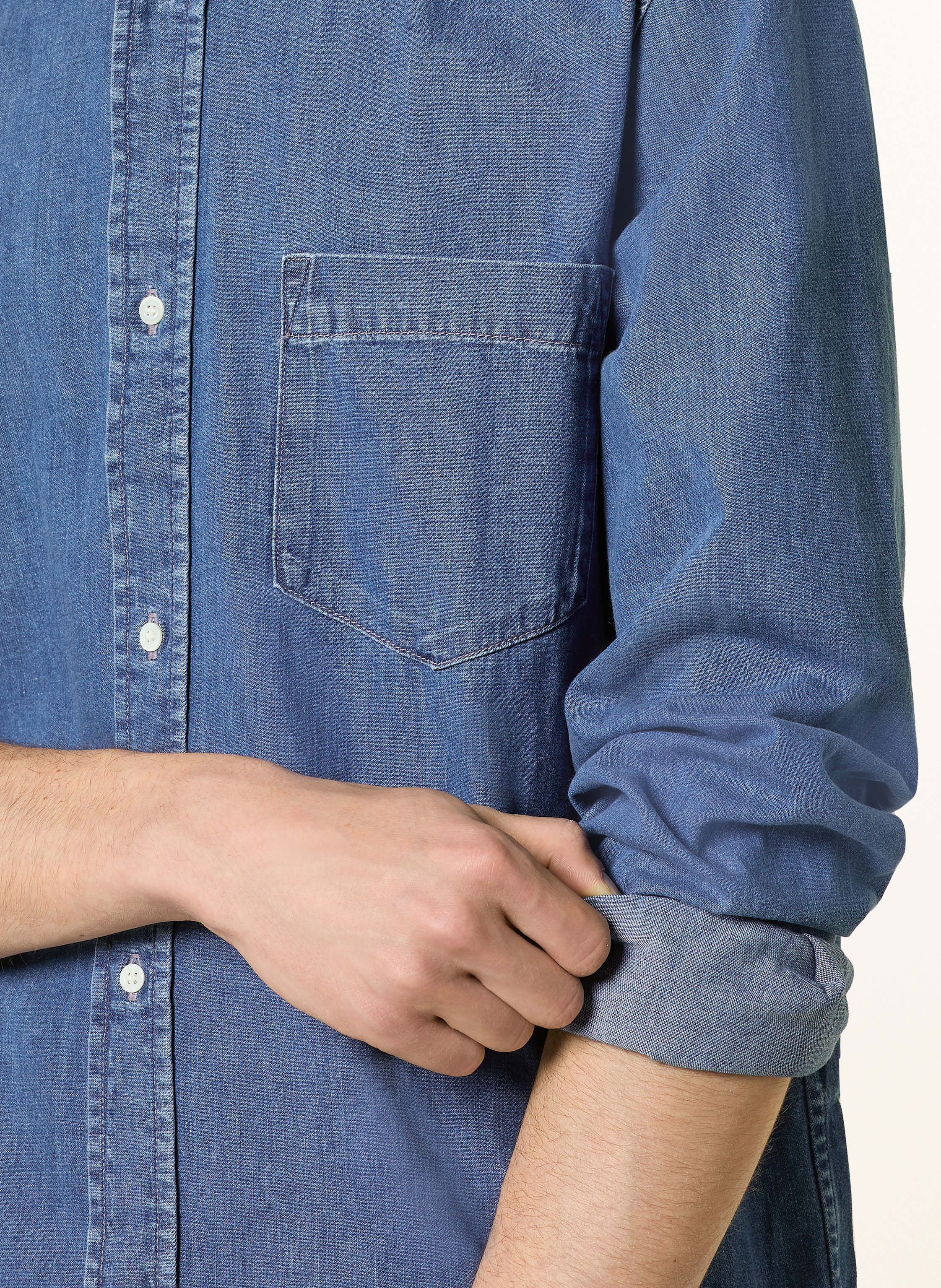 Thumbnail - Cos Jeanshemd Comfort Fit blau