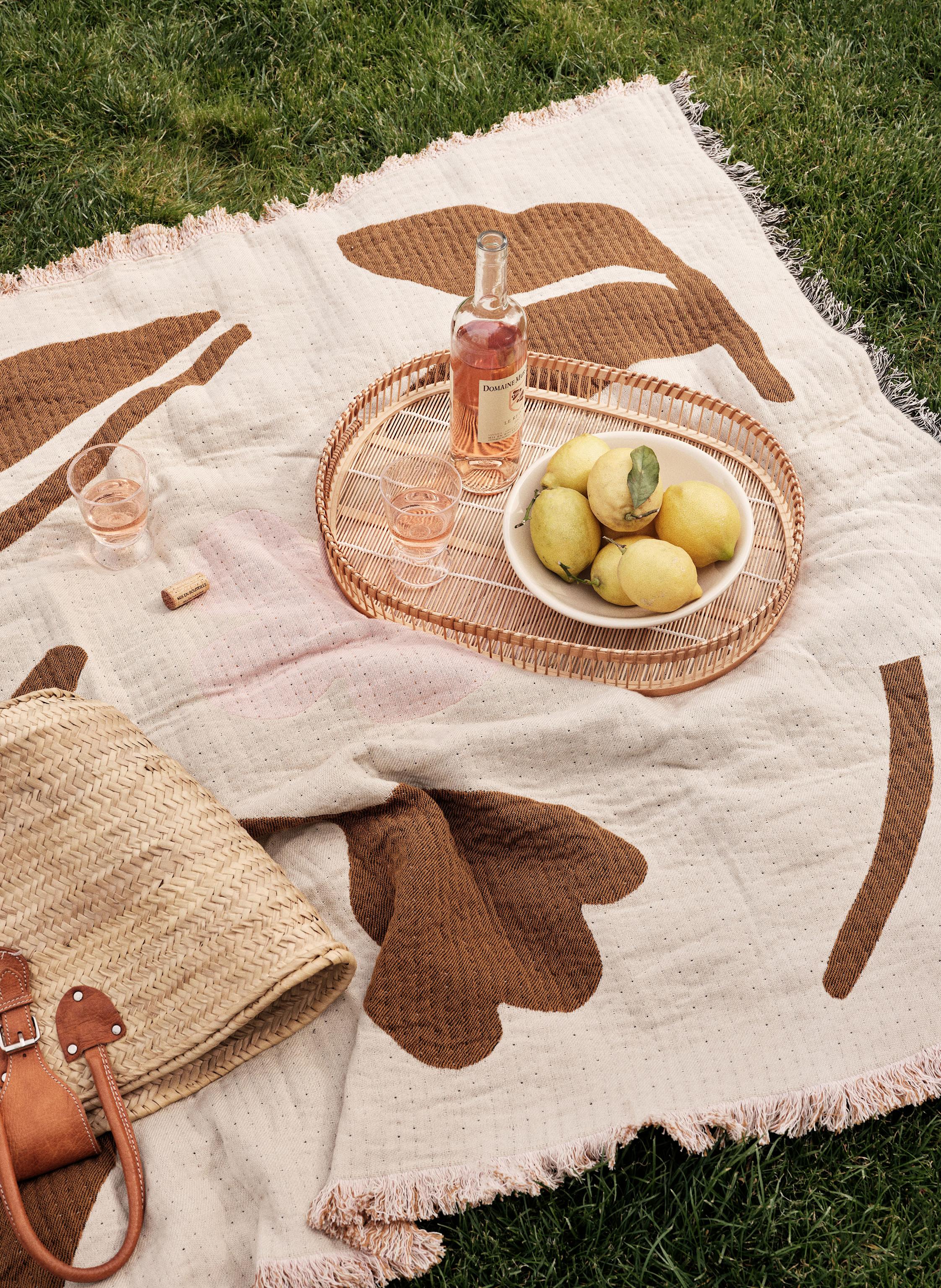 Thumbnail - Broste Copenhagen Plaid Rosita braun