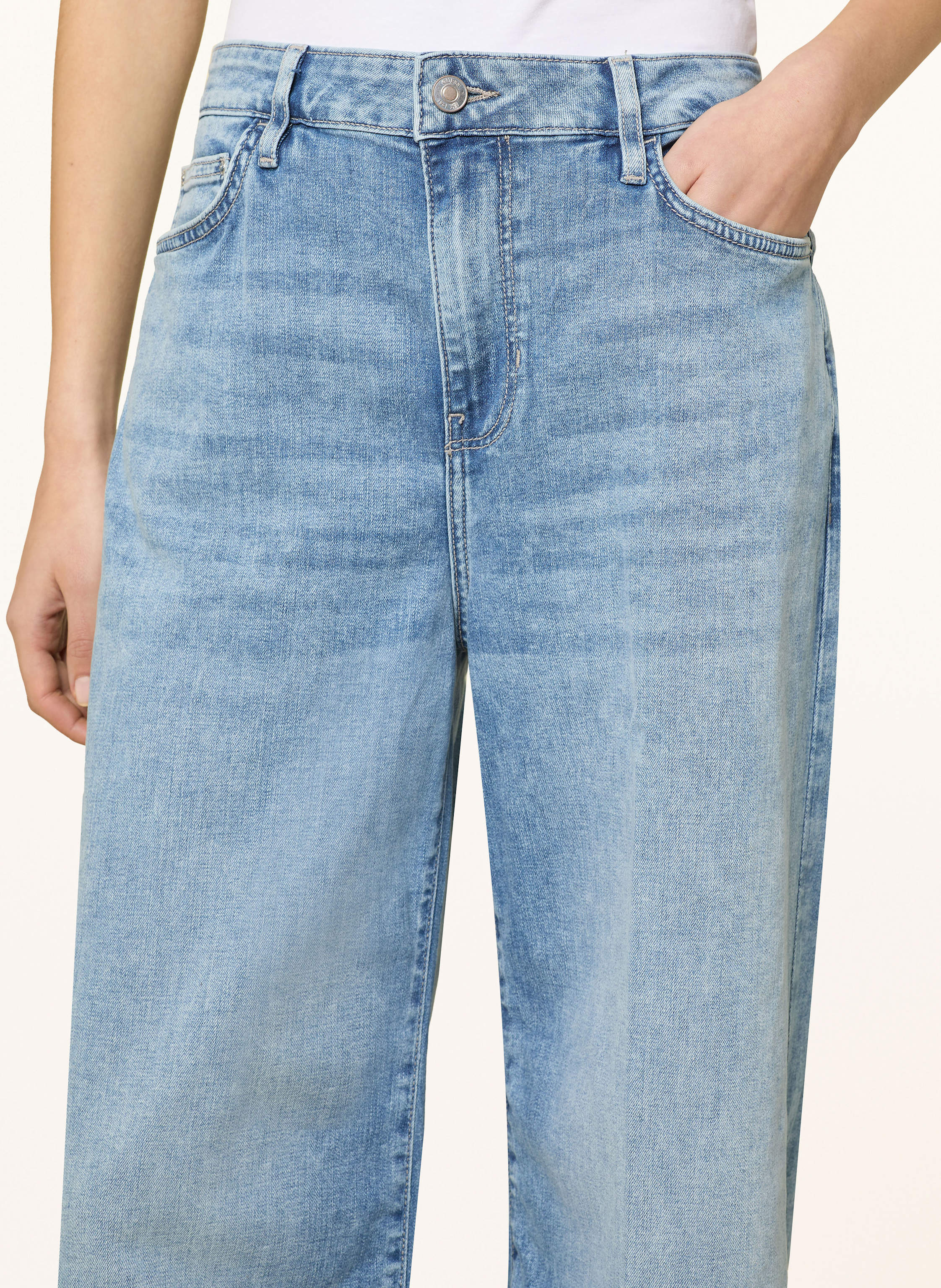 Thumbnail - Guess Jeans-Culotte Bellflower blau