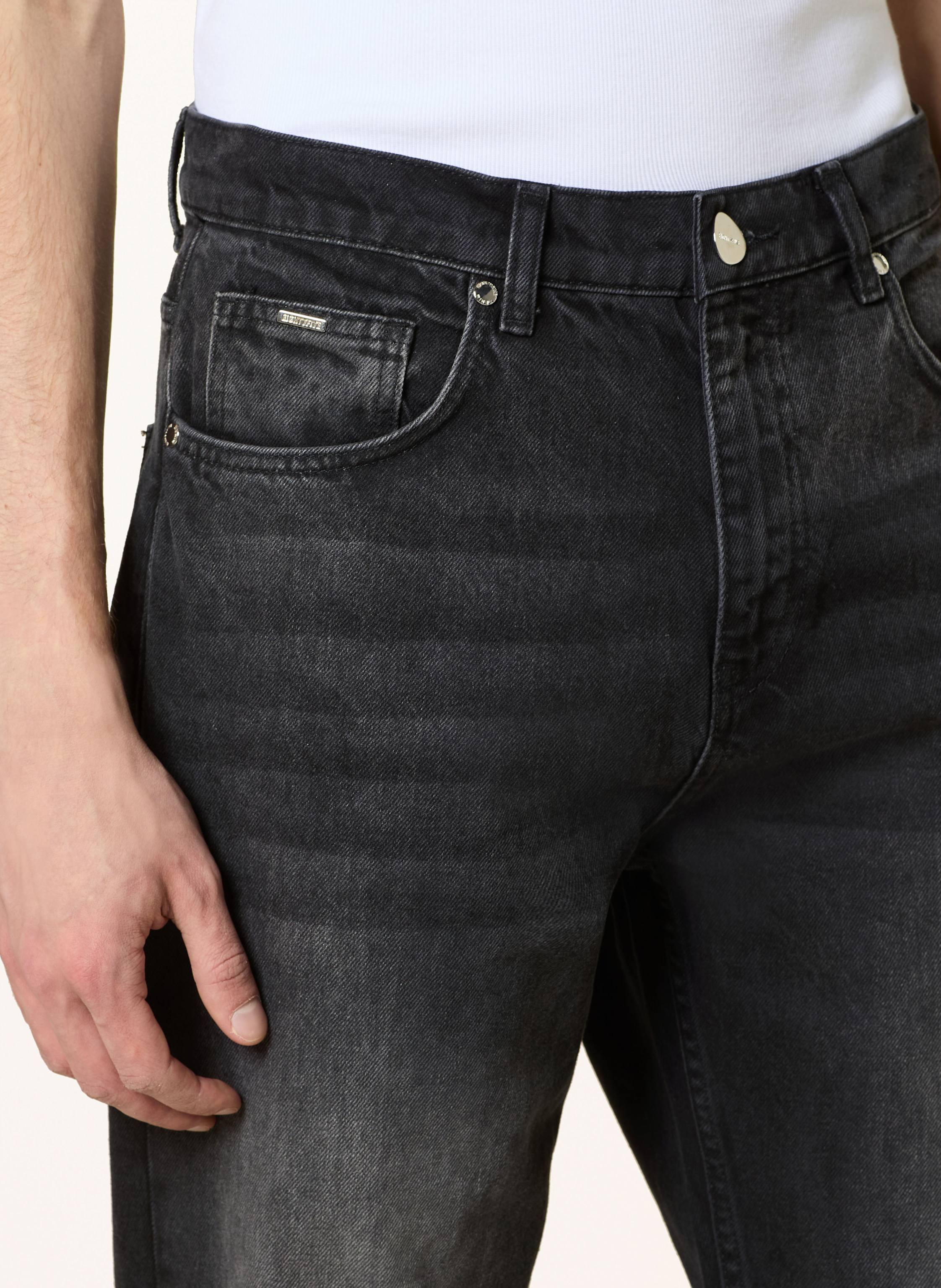 Thumbnail - Eightyfive Jeans Straight Fit schwarz