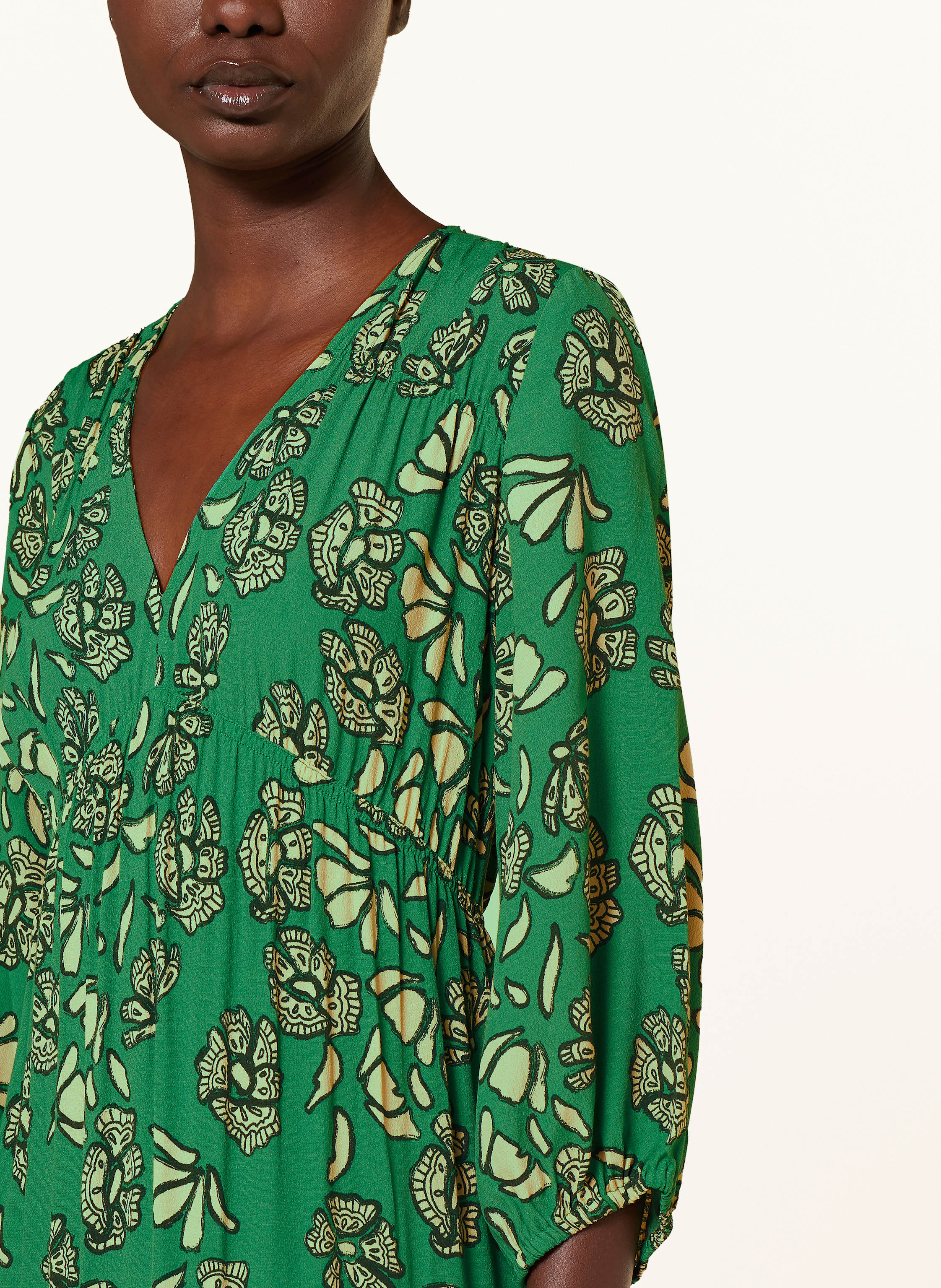 Thumbnail - Ba&Sh Kleid Aferae Mit 3/4-Arm gruen