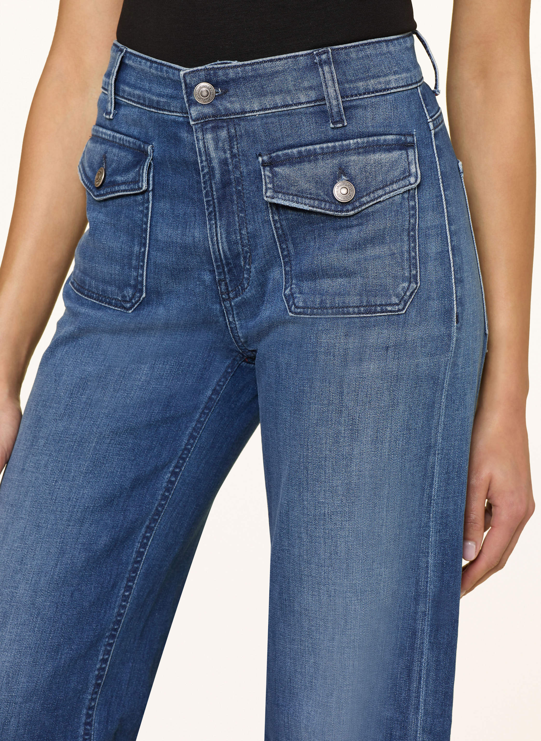 Thumbnail - Cambio Jeans Aimee blau