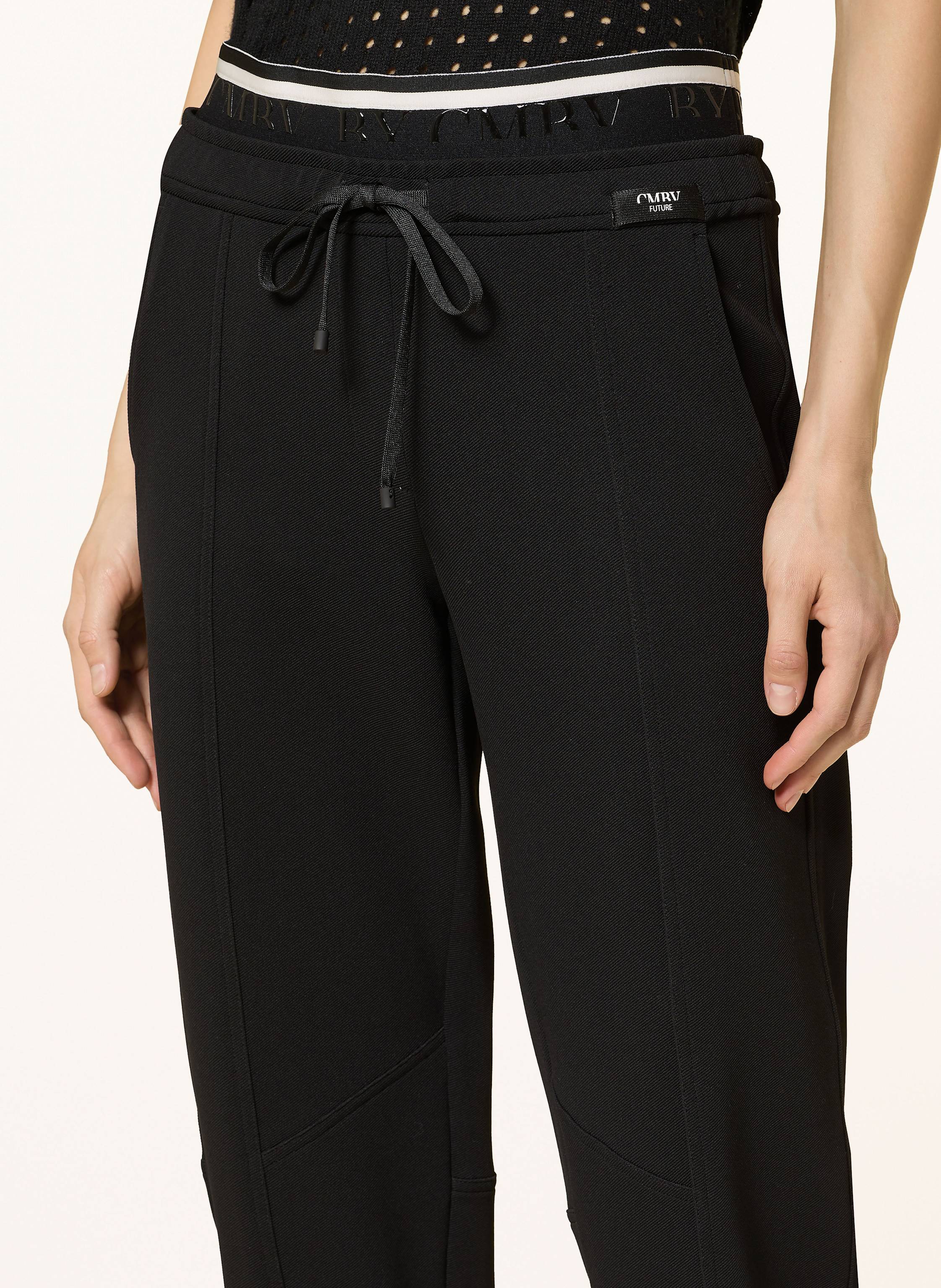 Thumbnail - Cambio Hose Eden Im Jogging-Stil schwarz