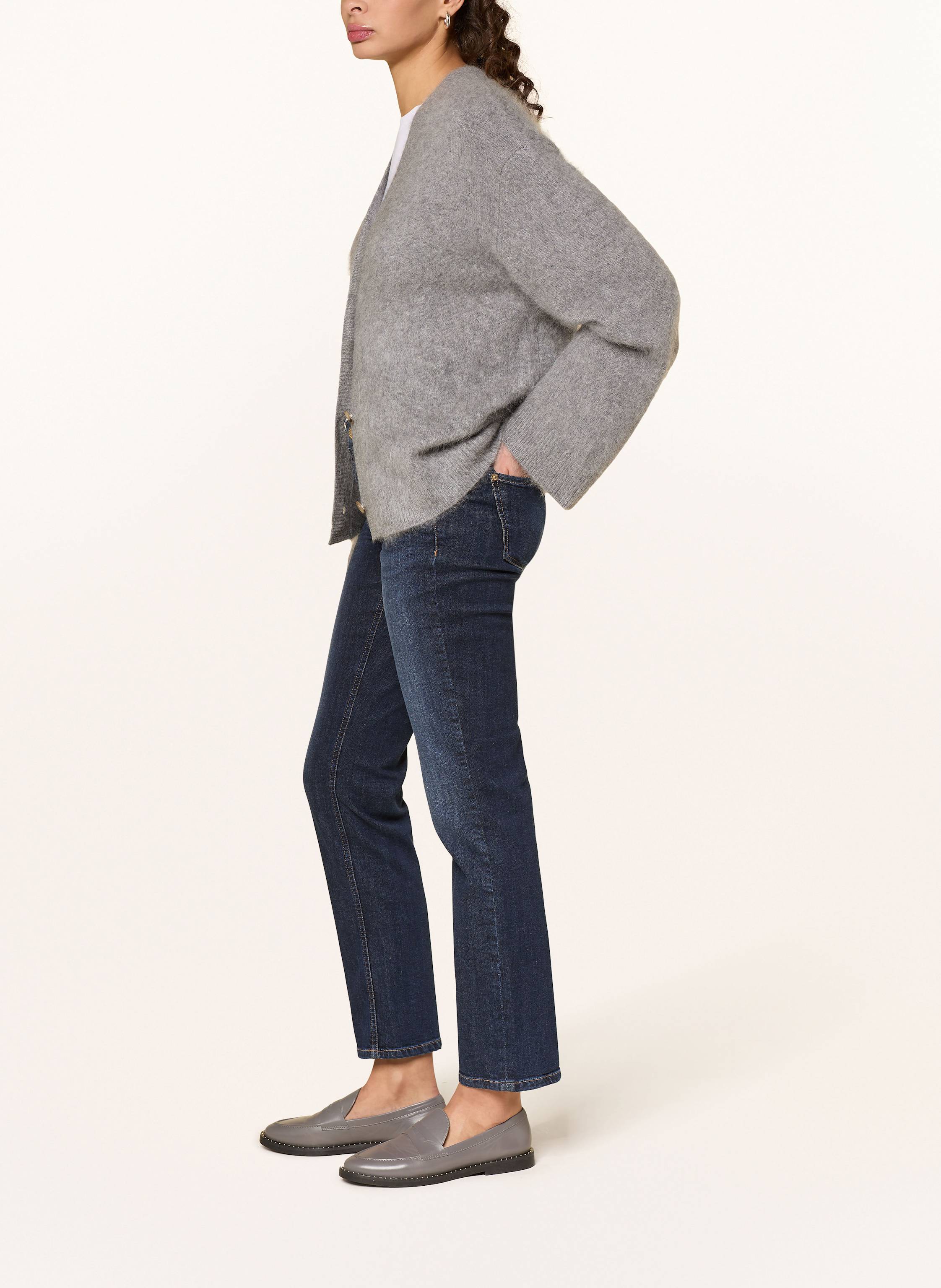 Thumbnail - Cambio Jeans Piper Mit Nieten blau