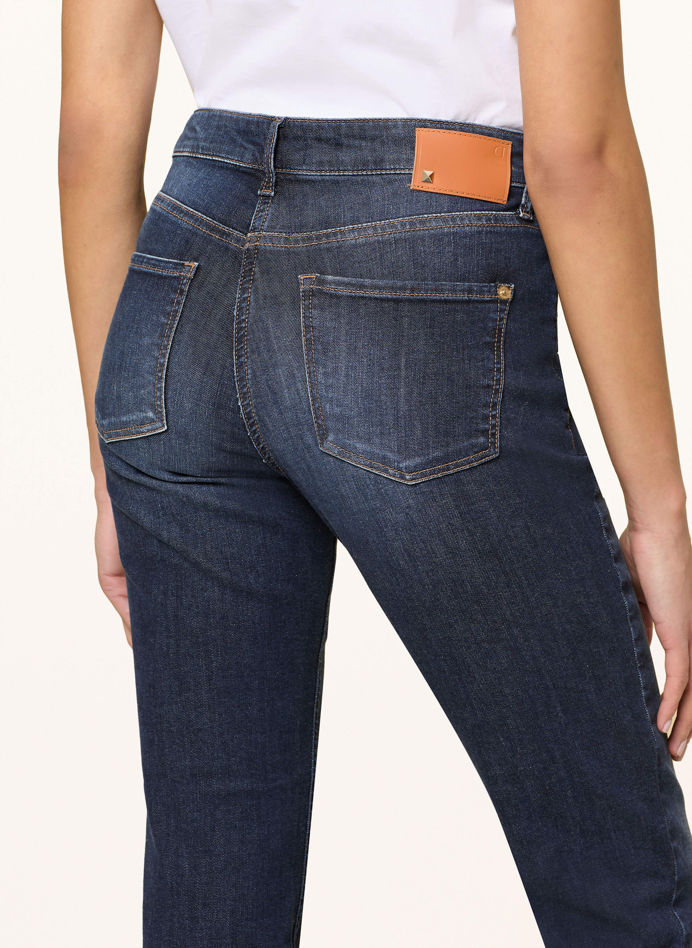 Thumbnail - Cambio Jeans Piper Mit Nieten blau