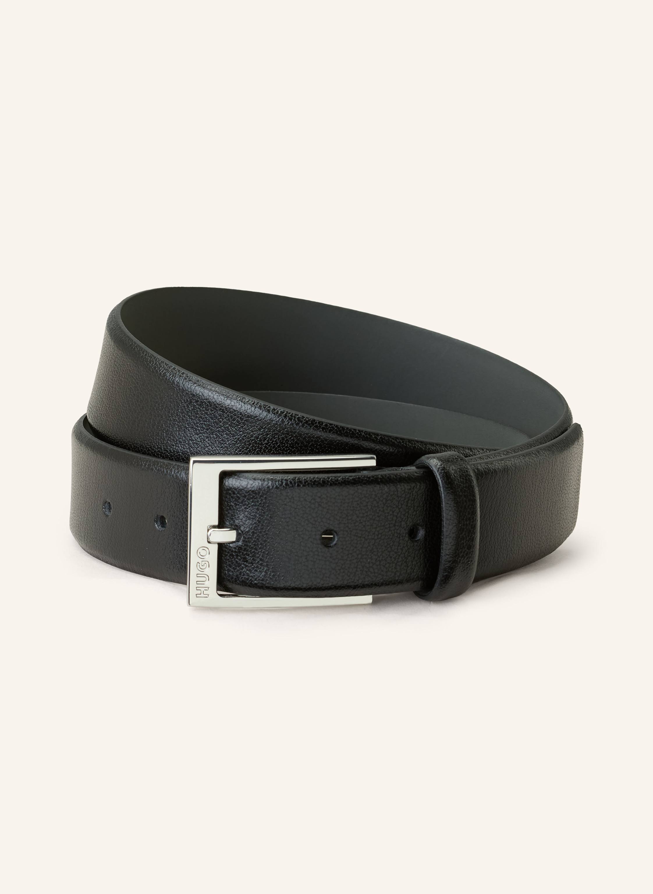 Hugo Hugo Ledergürtel Gellot schwarz in SCHWARZ