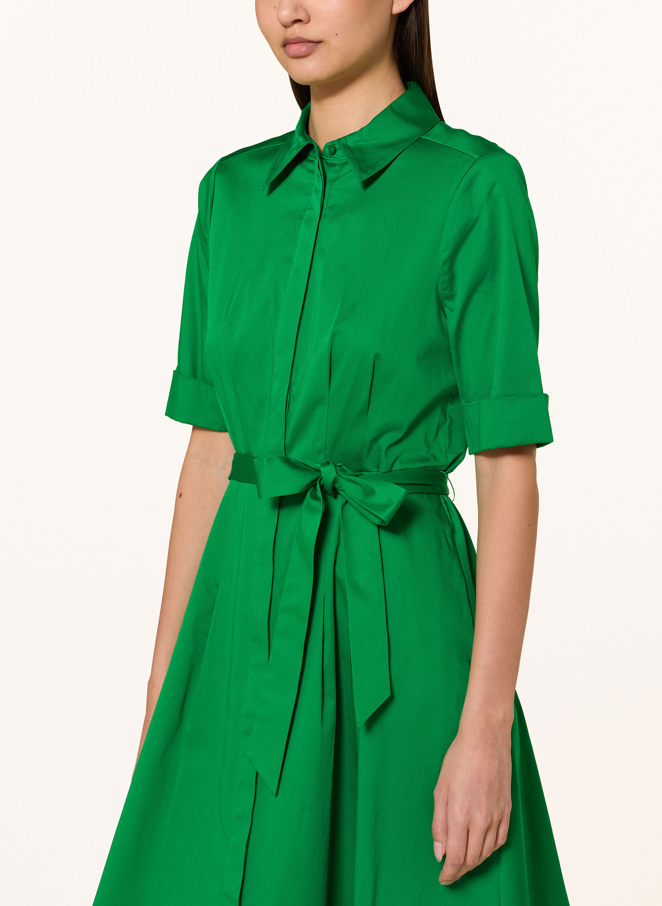 Thumbnail - Hobbs Hemdblusenkleid Brigitta gruen