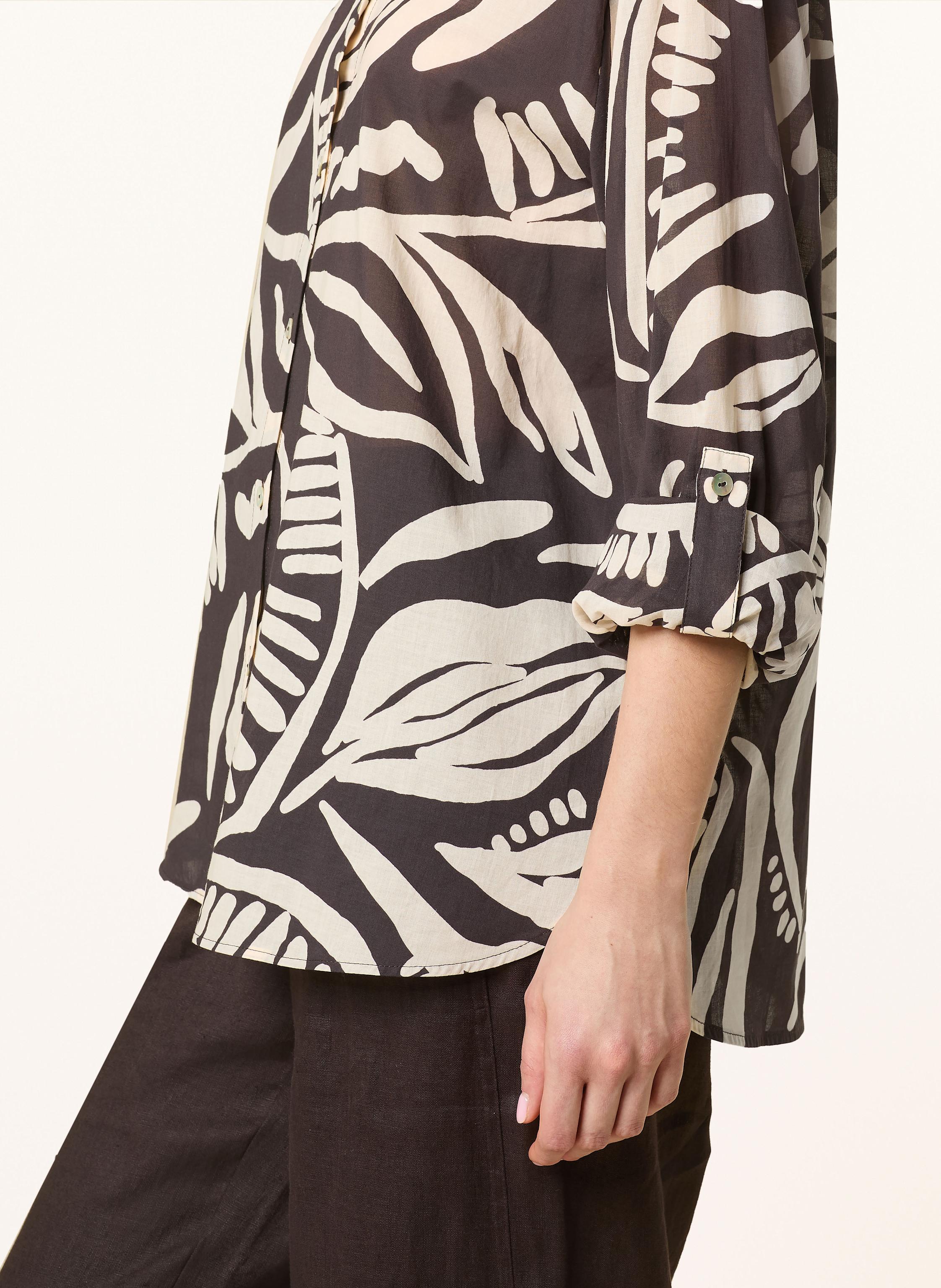 Thumbnail - Opus Hemdbluse Fumine Tropical braun