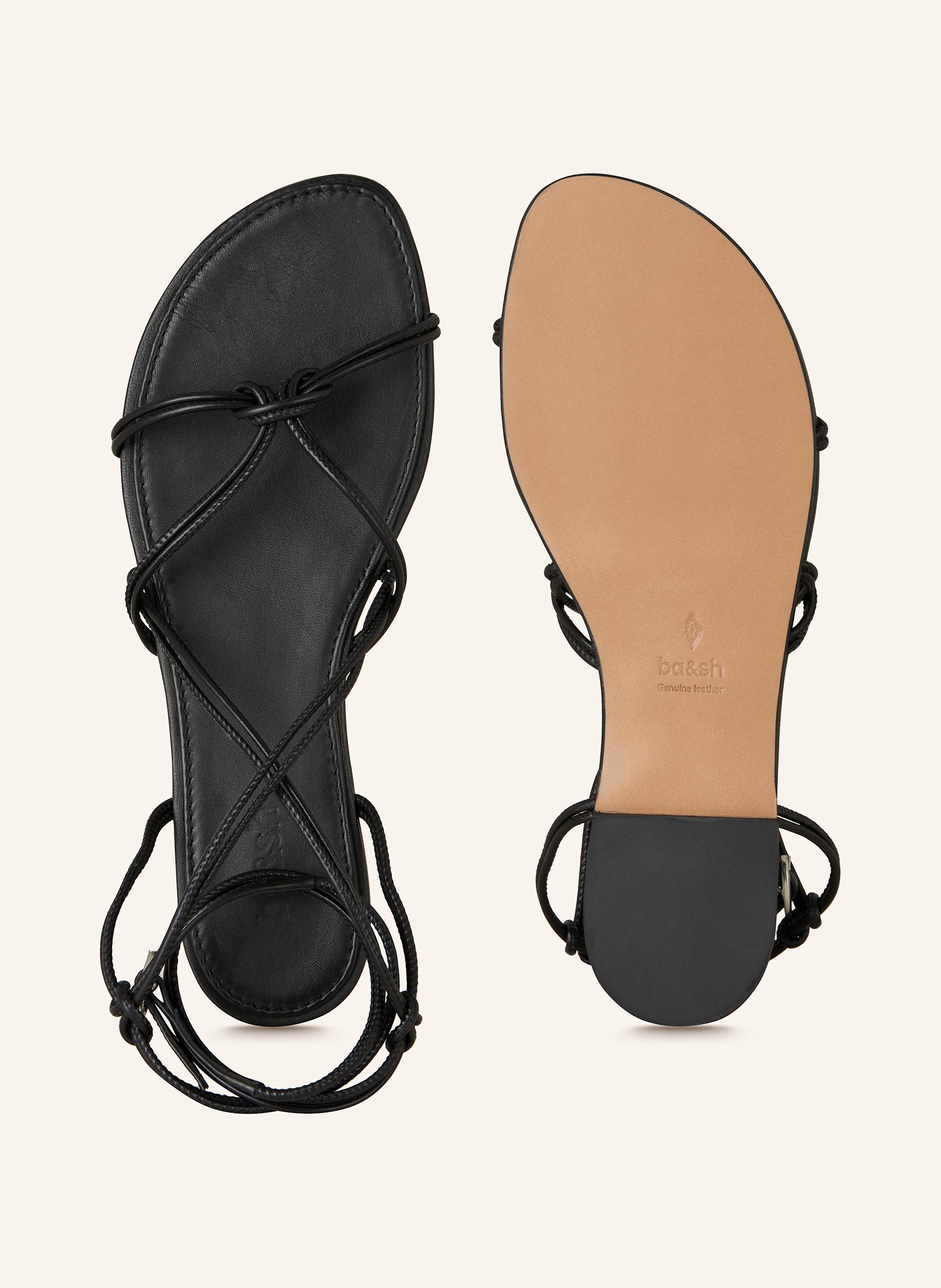 Thumbnail - Ba&Sh Sandalen Cegane schwarz