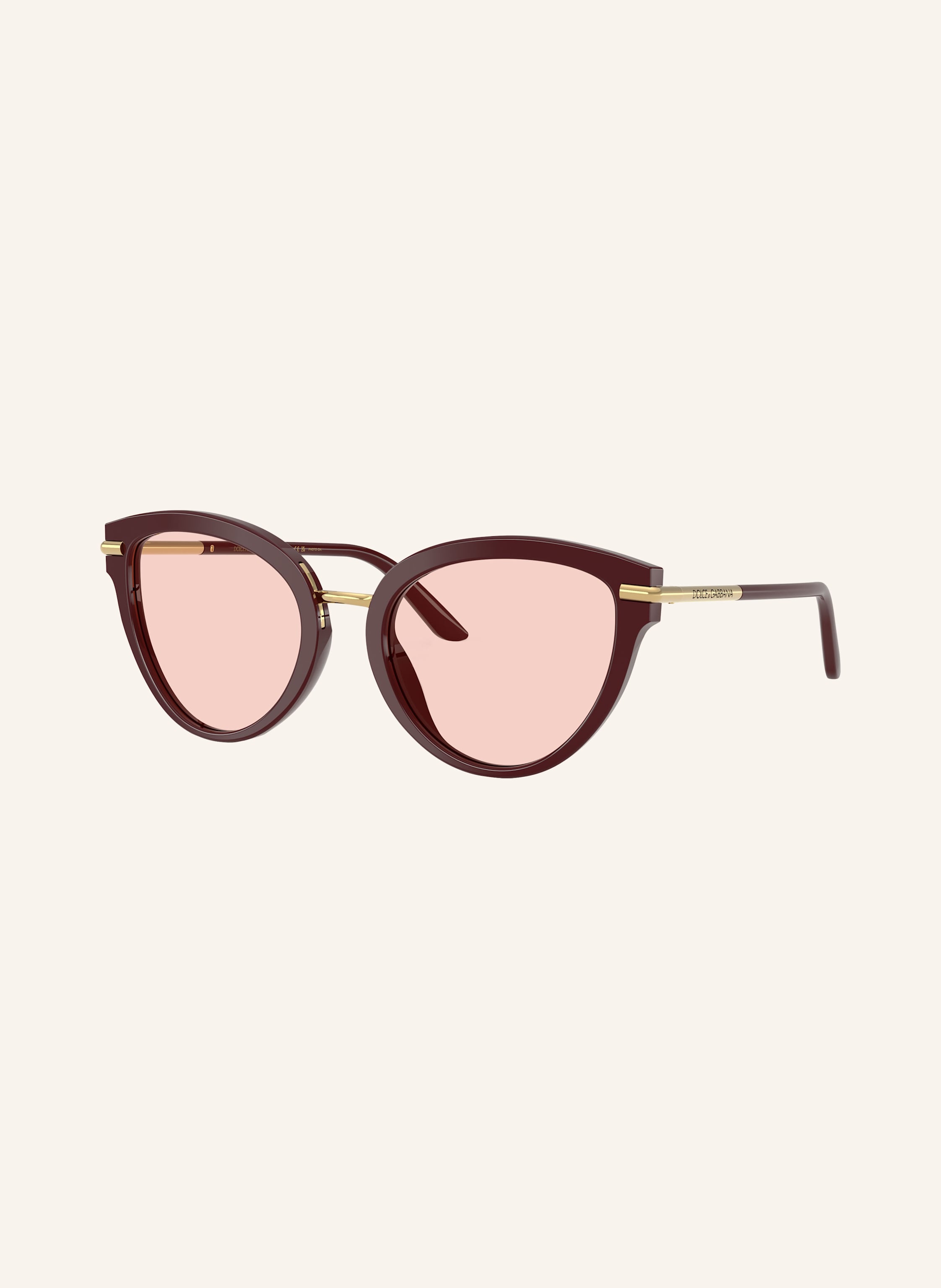 Dolce & Gabbana Dolce & Gabbana Sonnenbrille dg4492 rot in 3091P5 - ROT/ TRANSPARENT