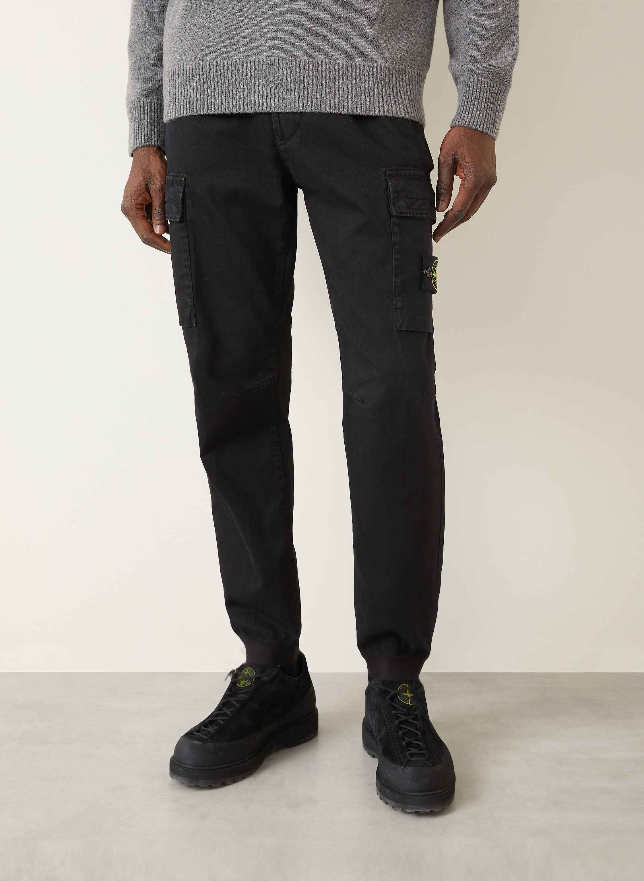 Thumbnail - Stone Island Cargohose schwarz