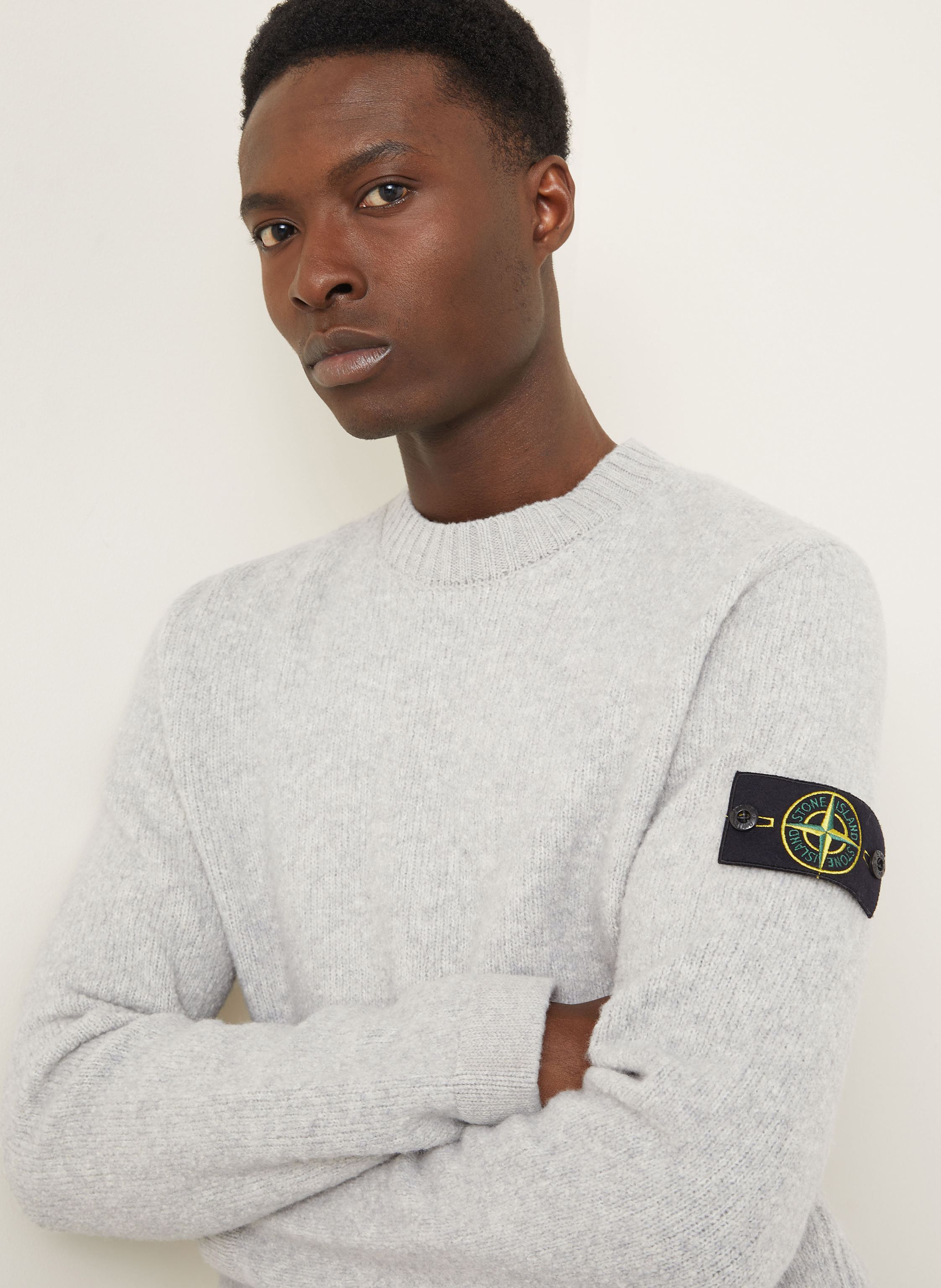 Thumbnail - Stone Island Pullover grau