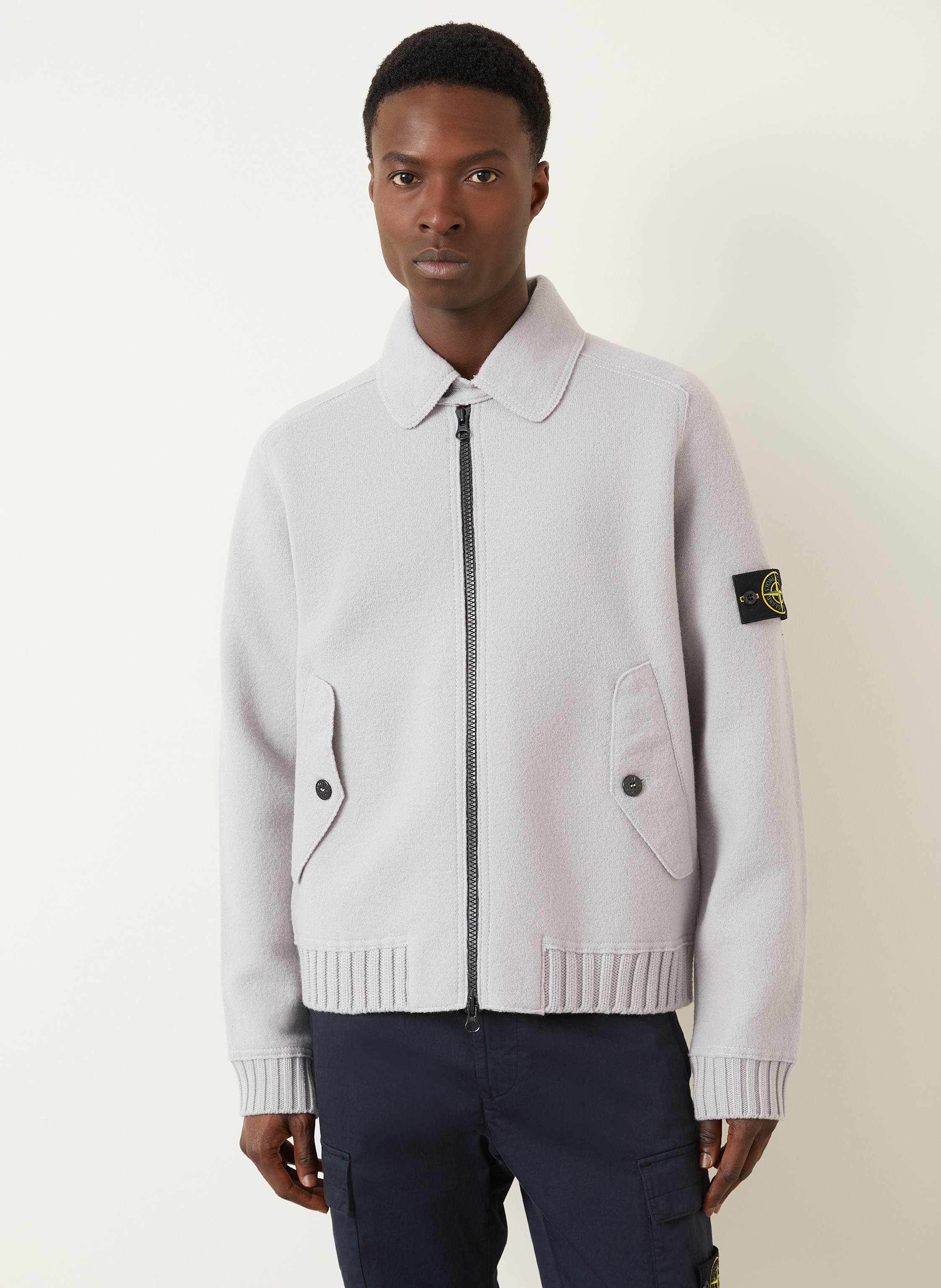 Thumbnail - Stone Island Blouson grau