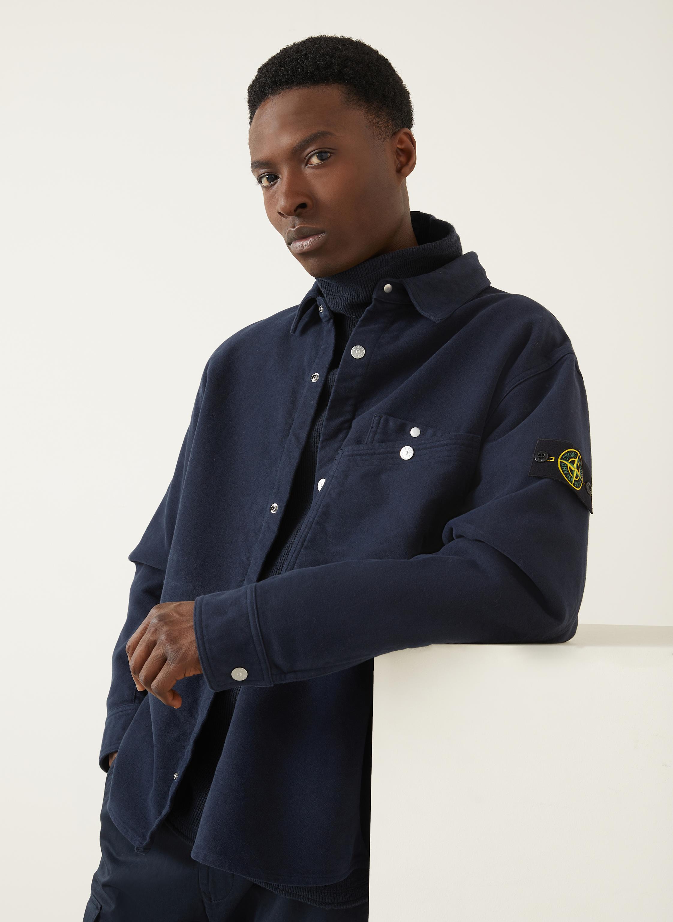 Thumbnail - Stone Island Overshirt blau