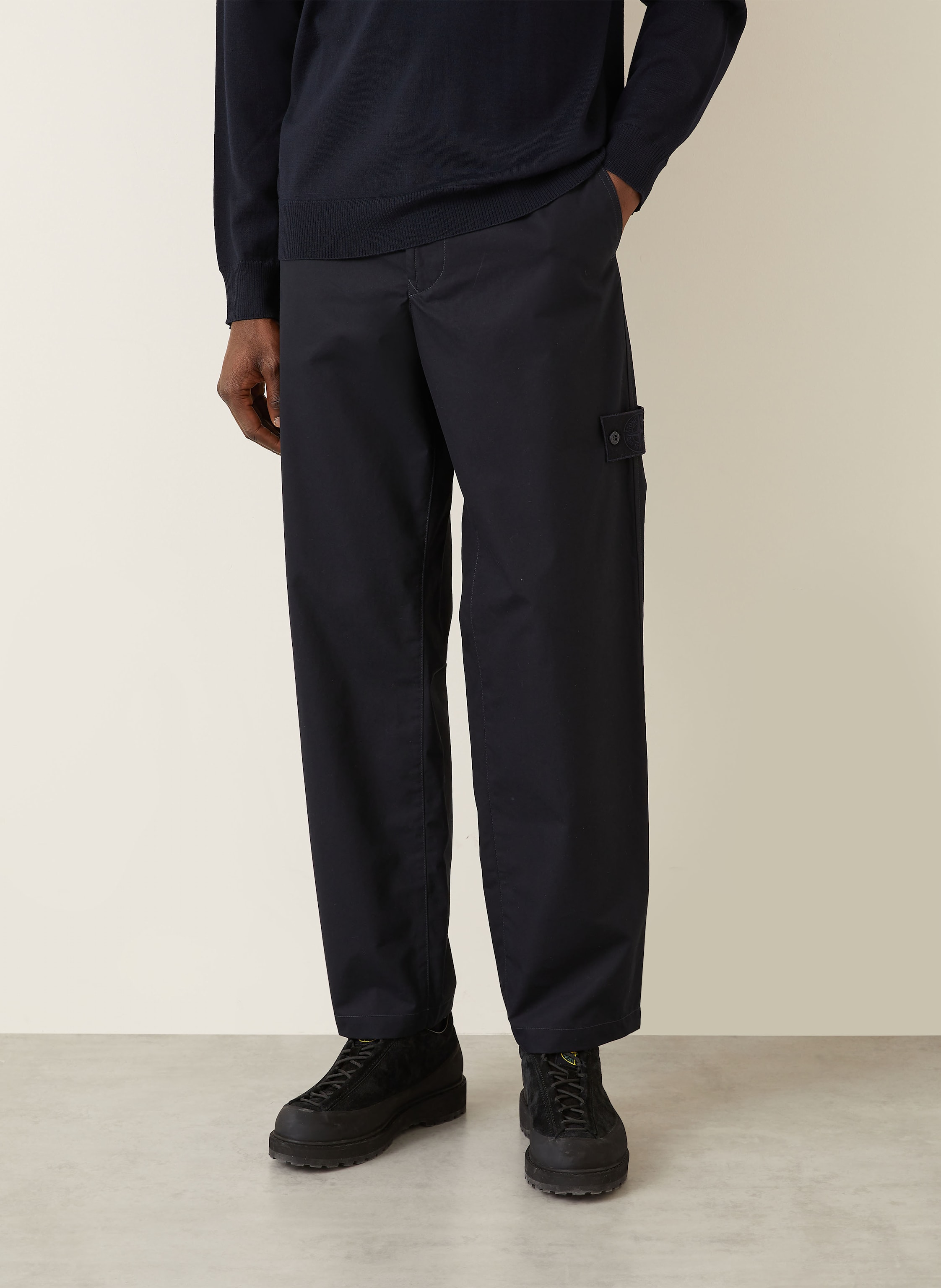 Thumbnail - Stone Island Chino Ghost Regular Fit blau