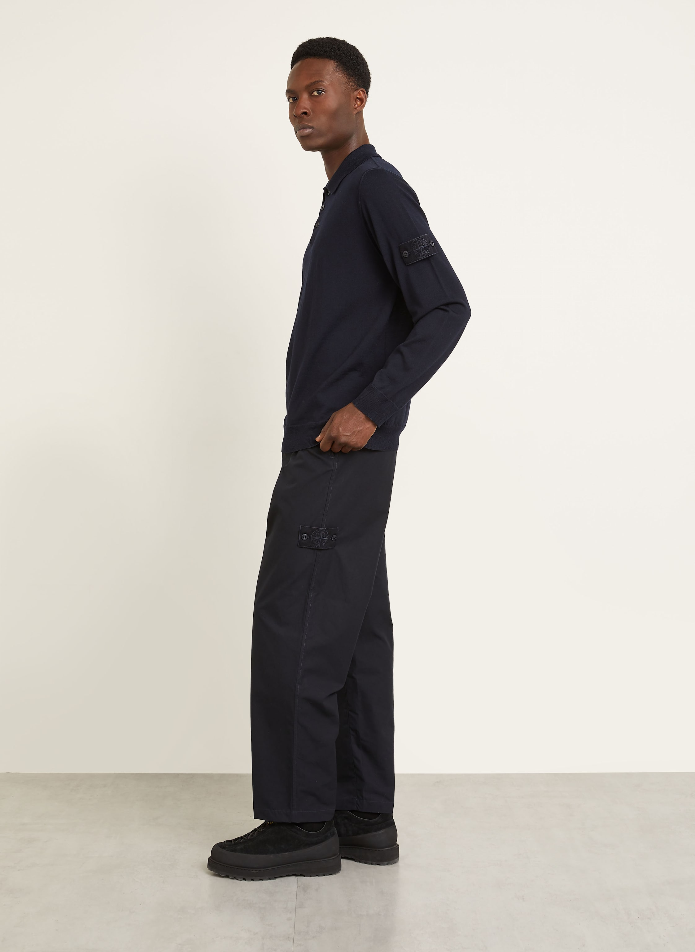 Thumbnail - Stone Island Chino Ghost Regular Fit blau