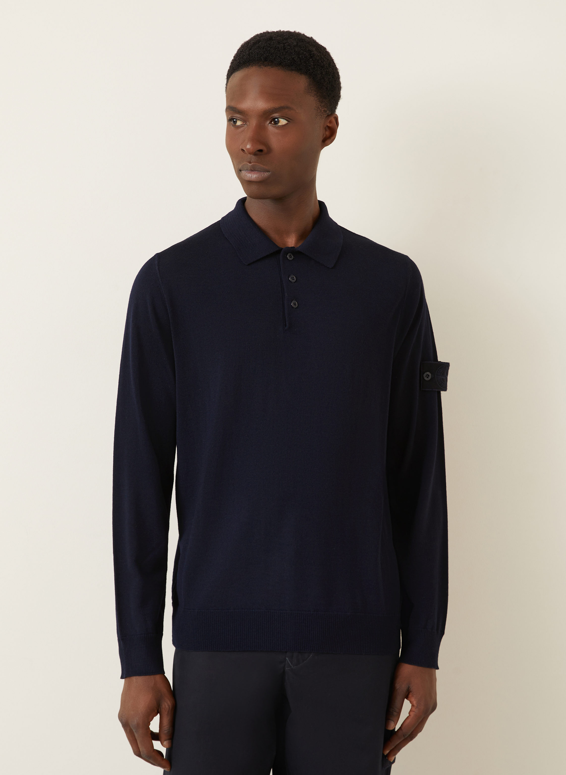 Thumbnail - Stone Island Pullover Ghost blau