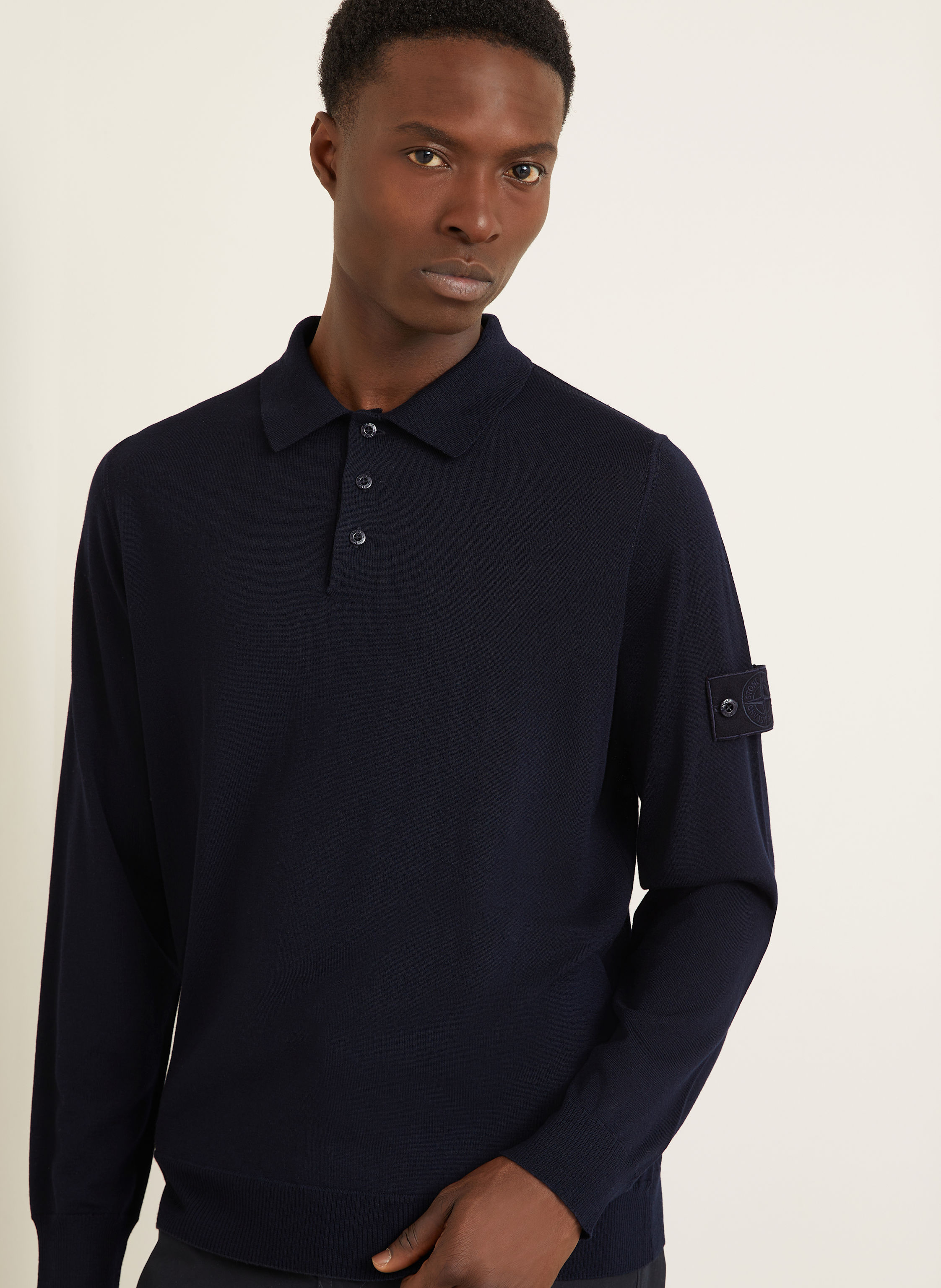 Thumbnail - Stone Island Pullover Ghost blau