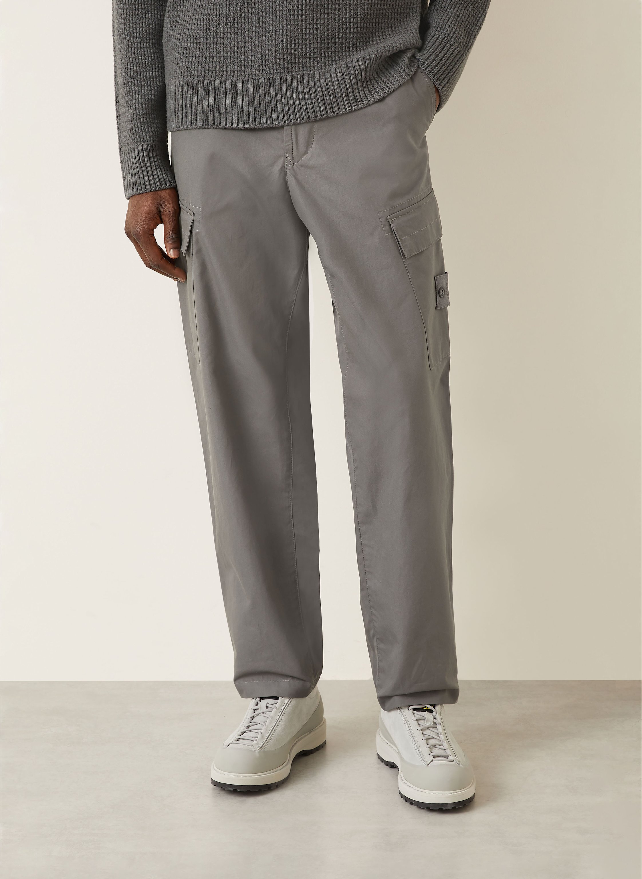 Thumbnail - Stone Island Cargohose Ghost grau