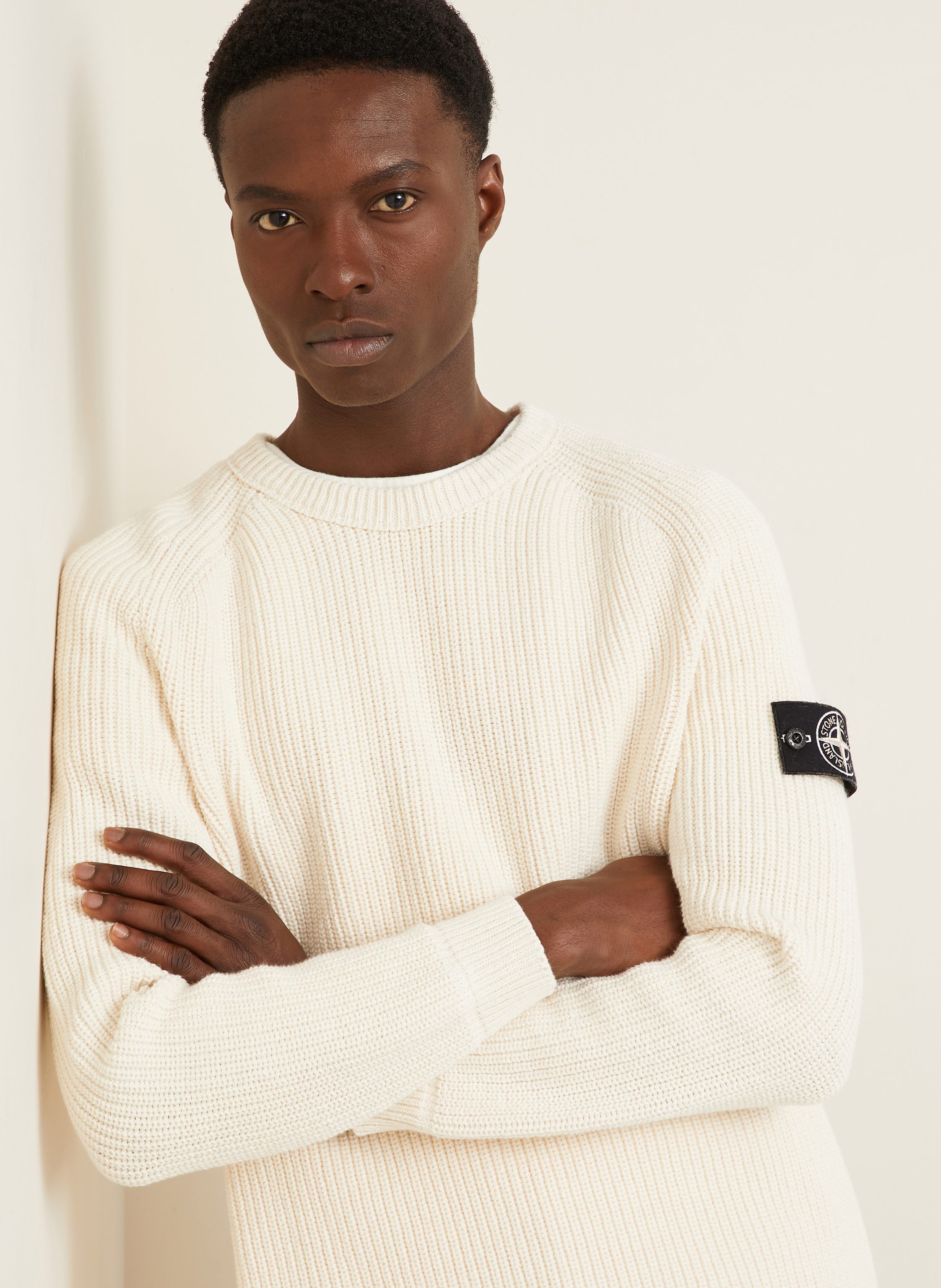 Thumbnail - Stone Island Pullover weiss