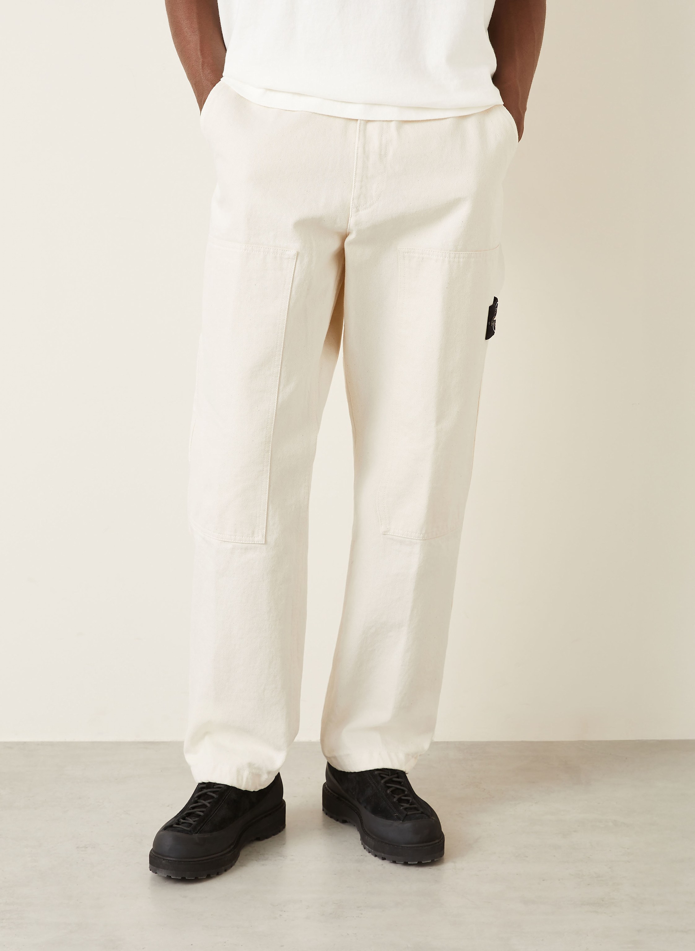 Thumbnail - Stone Island Cargohose weiss