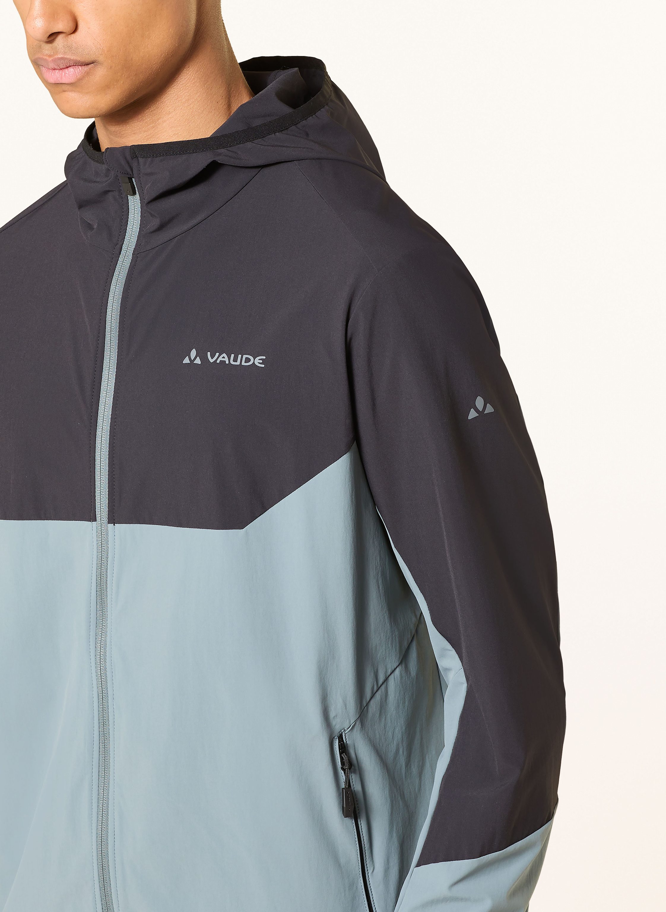 Thumbnail - Vaude Radjacke M  Moab J Iv grau