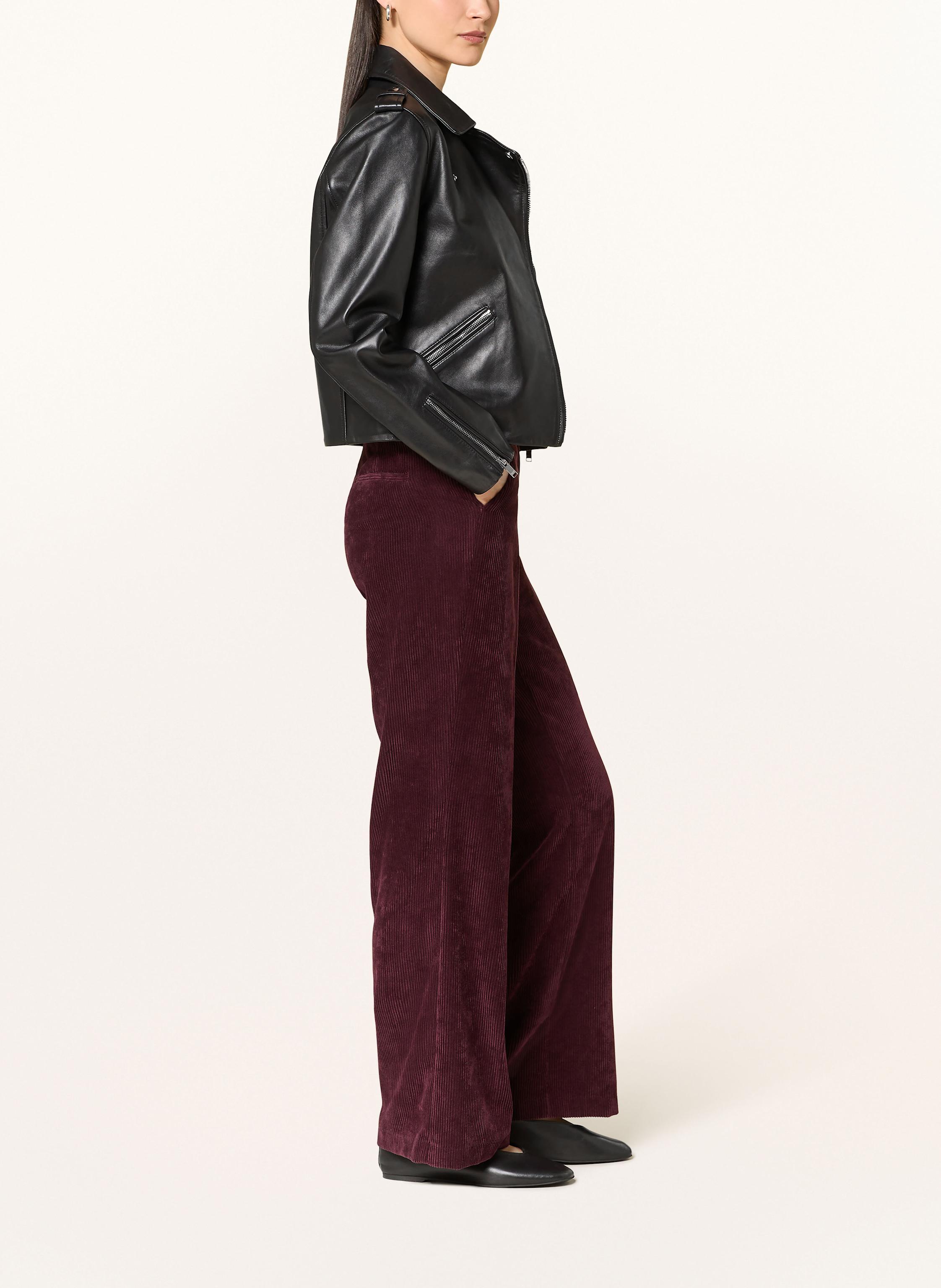 Thumbnail - Cambio Marlenehose Amelie Aus Cord rot