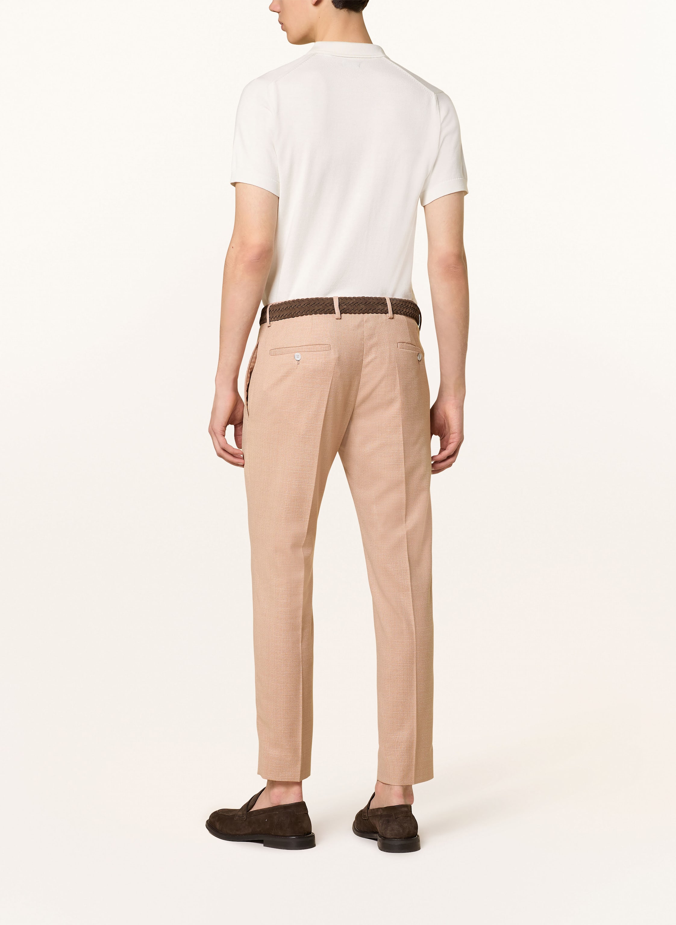 Thumbnail - Strellson Anzughose Kynd Extra Slim Fit rosa