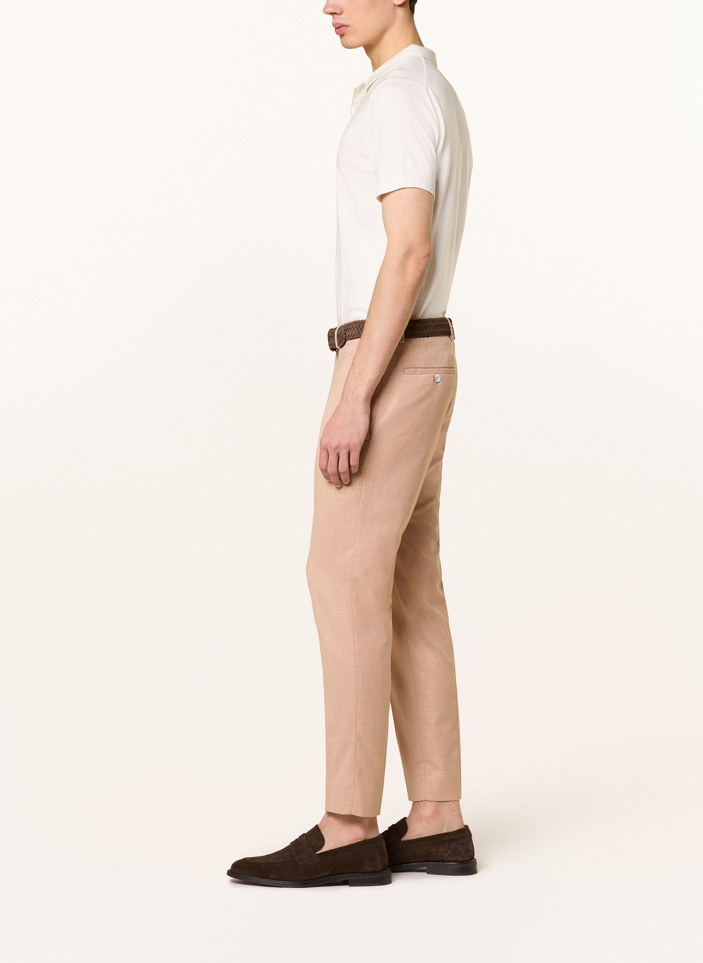 Thumbnail - Strellson Anzughose Kynd Extra Slim Fit rosa