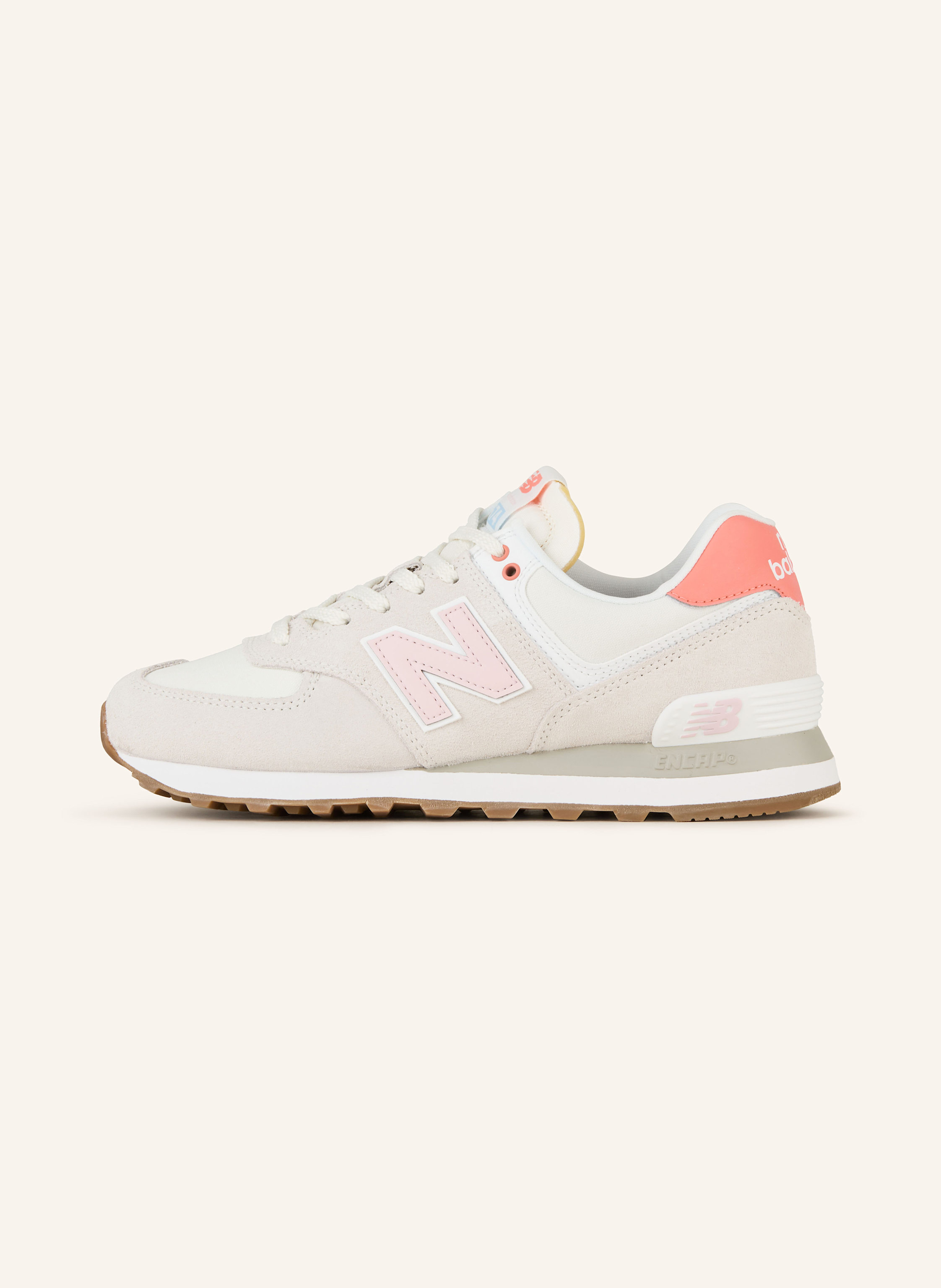 Thumbnail - New Balance Sneaker 574 beige
