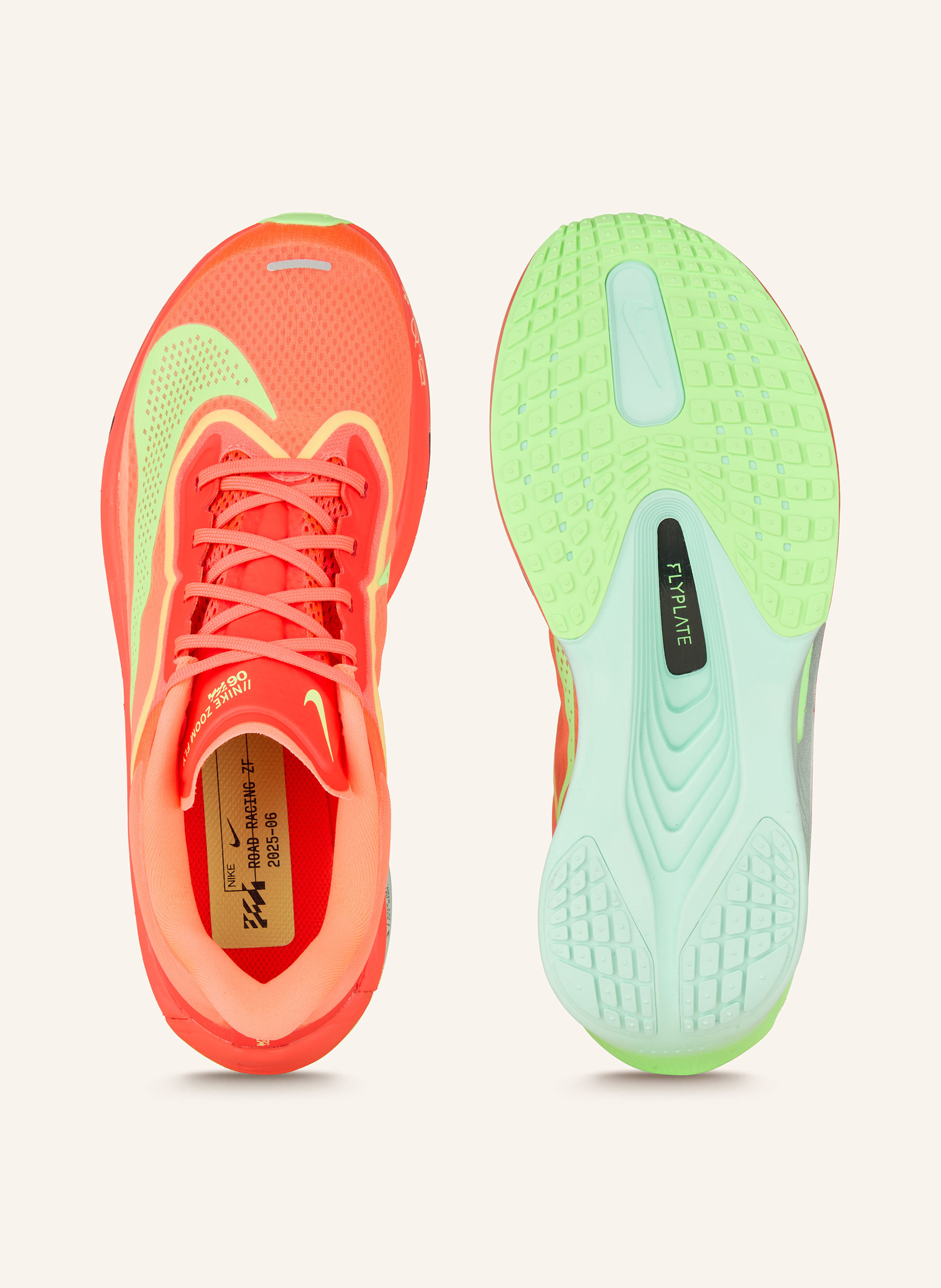 Thumbnail - Nike Laufschuhe Zoom Fly 6 rot