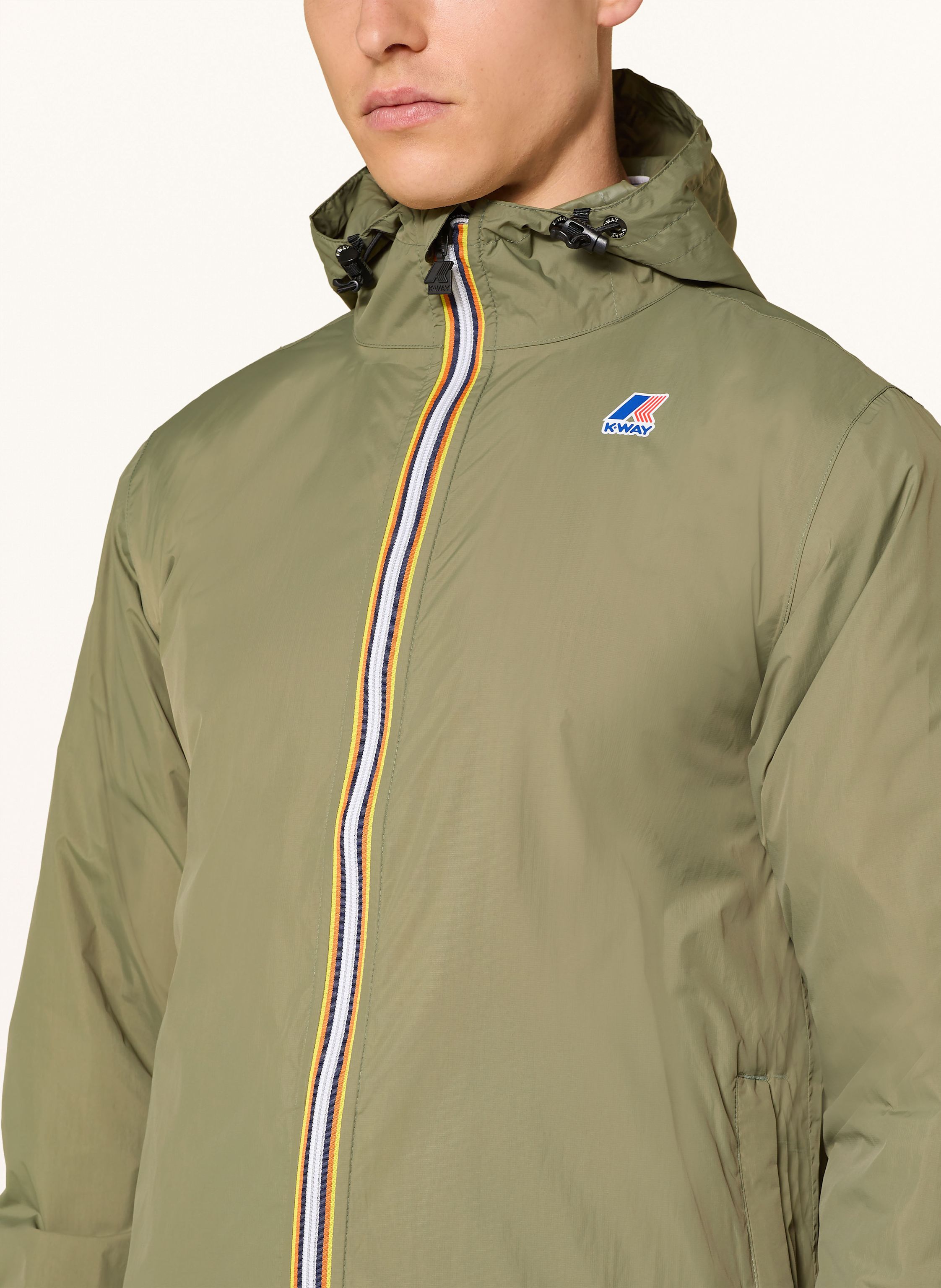 Thumbnail - K-Way Regenjacke Claude gruen