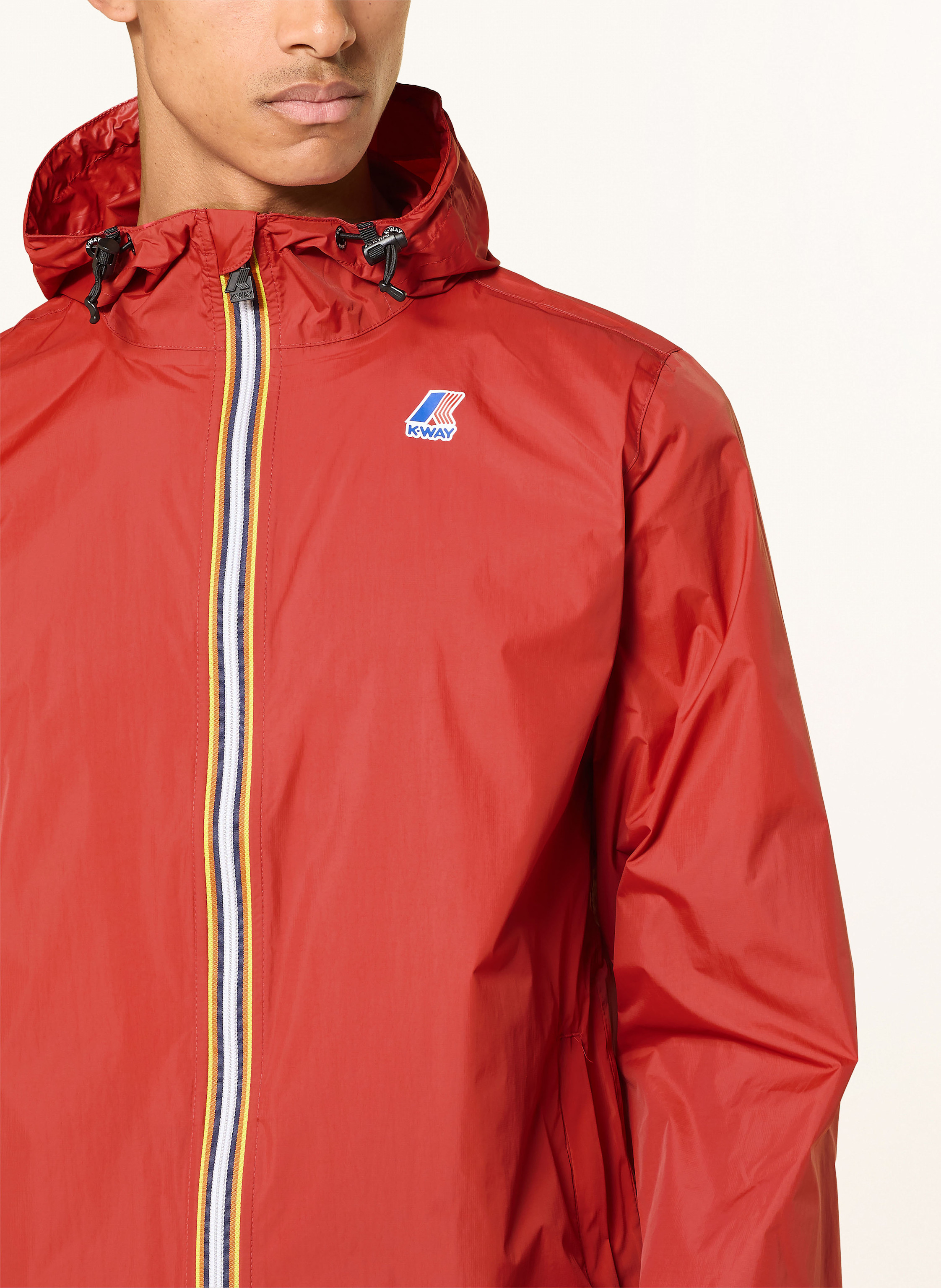 Thumbnail - K-Way Regenjacke Claude rot