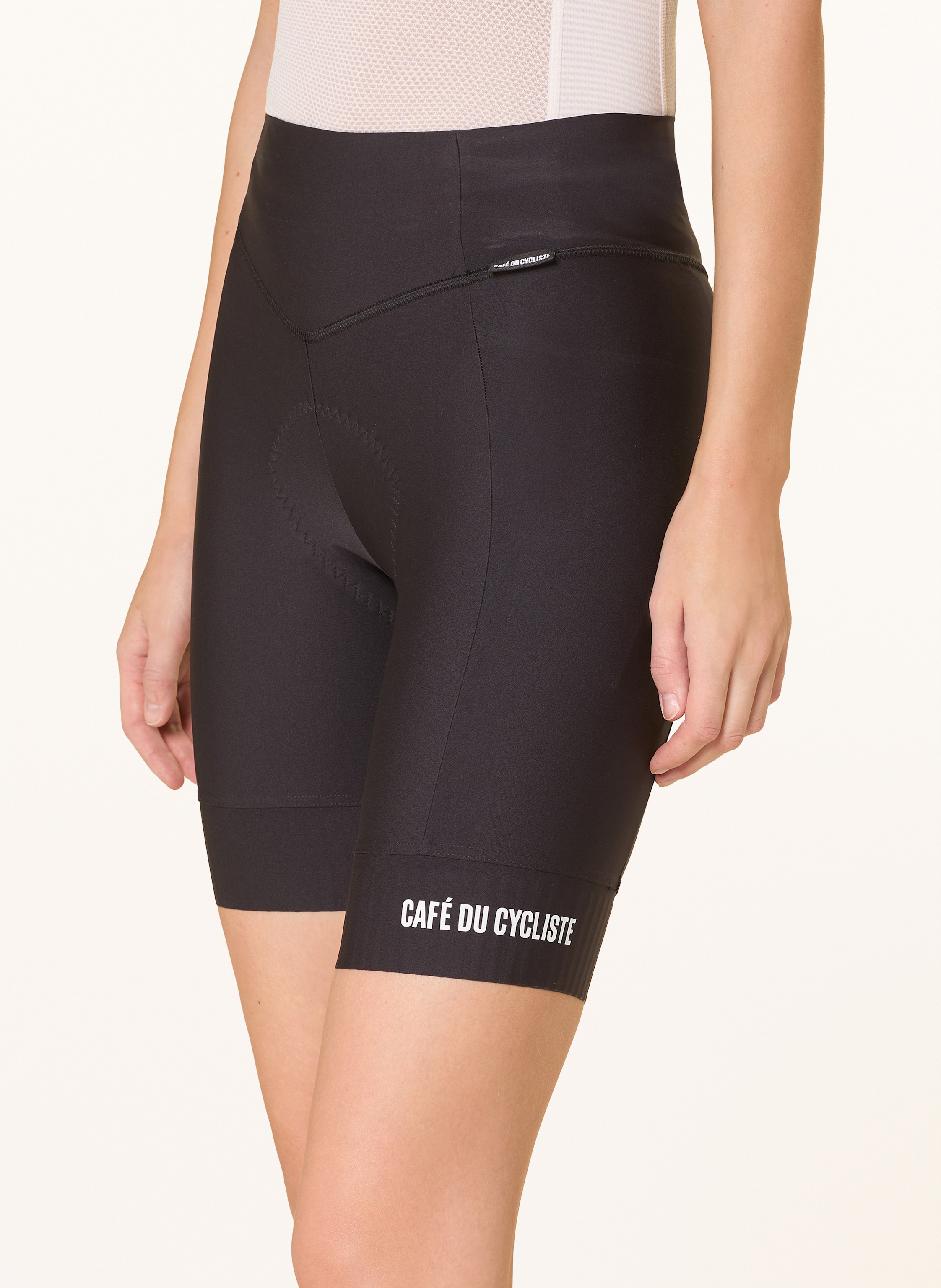 Thumbnail - Café Du Cycliste Radhose Celine Mit Gepolstertem Einsatz grau