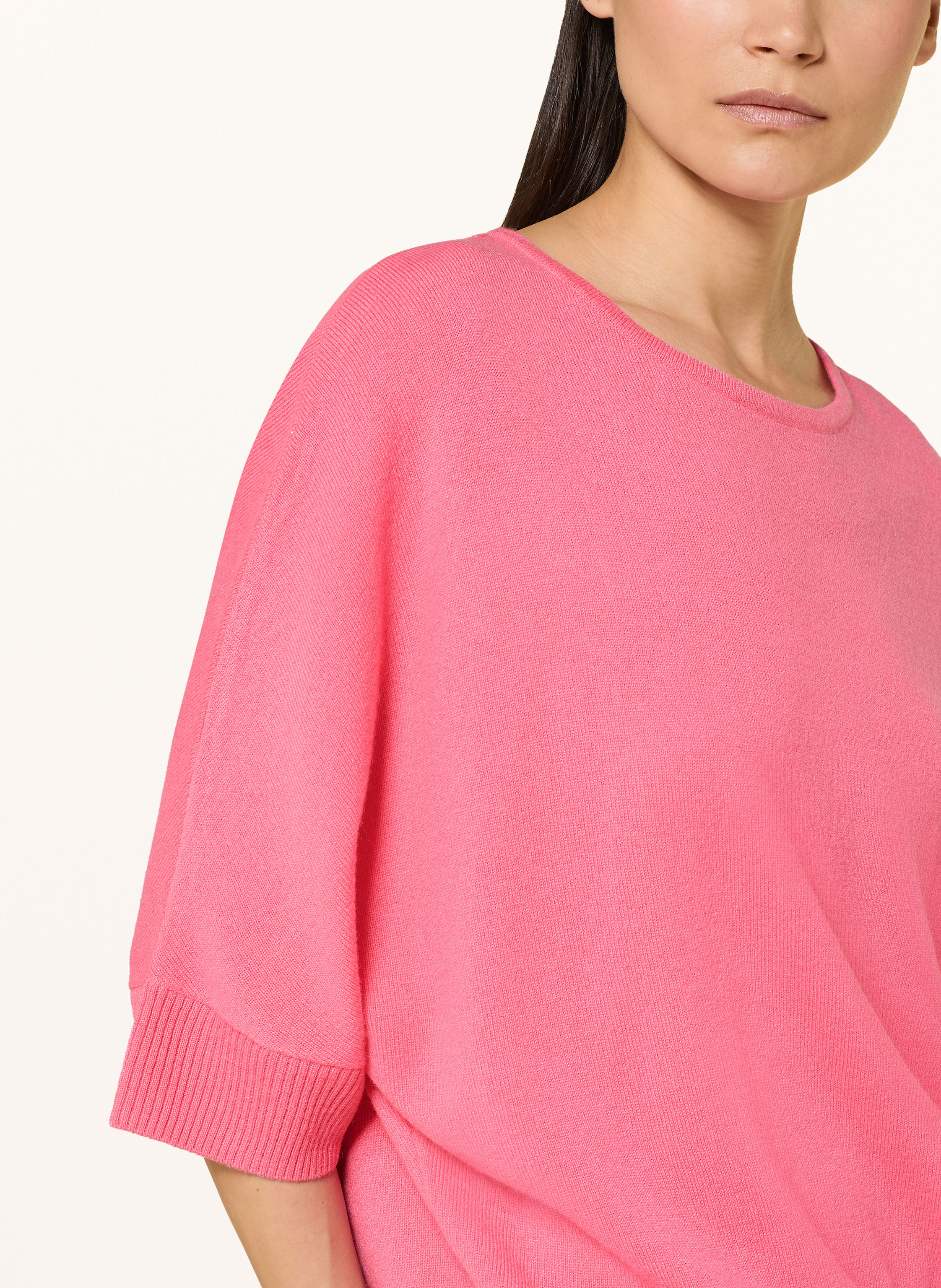 Thumbnail - Juvia Pullover Blanca Mit 3/4-Arm pink