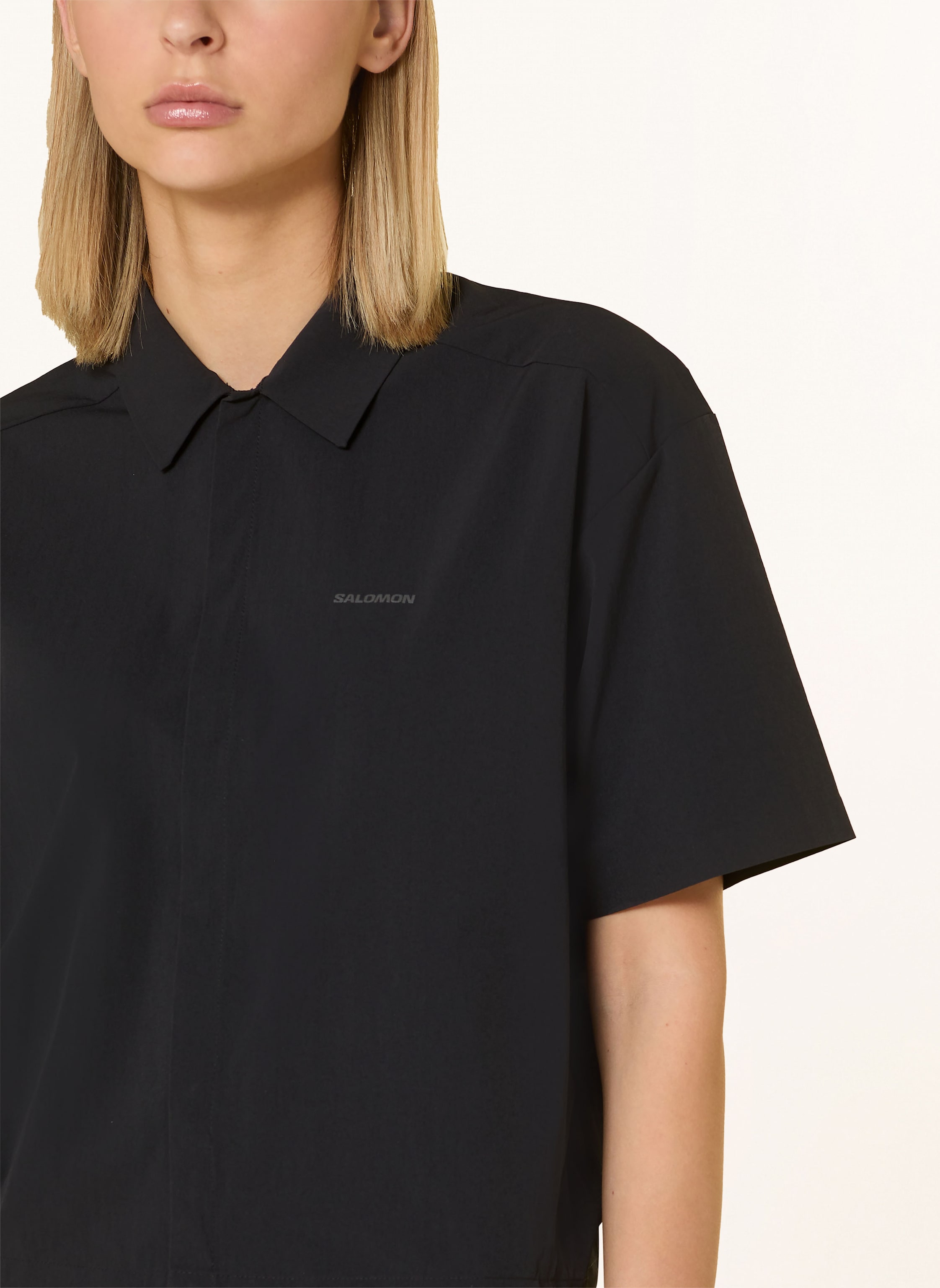 Thumbnail - Salomon Outdoor-Bluse Xplration schwarz