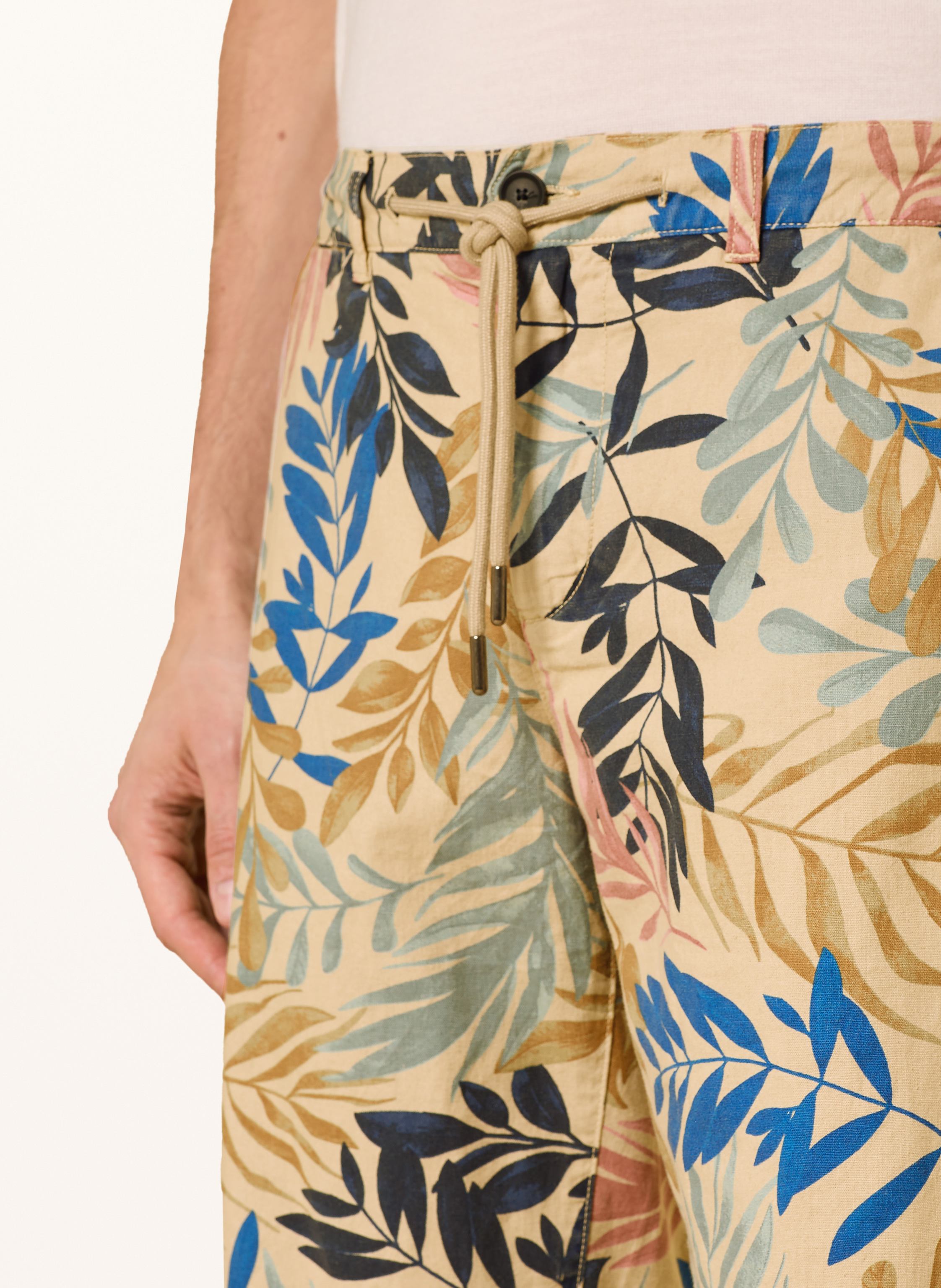 Thumbnail - Fynch-Hatton Shorts Coli Mit Leinen beige