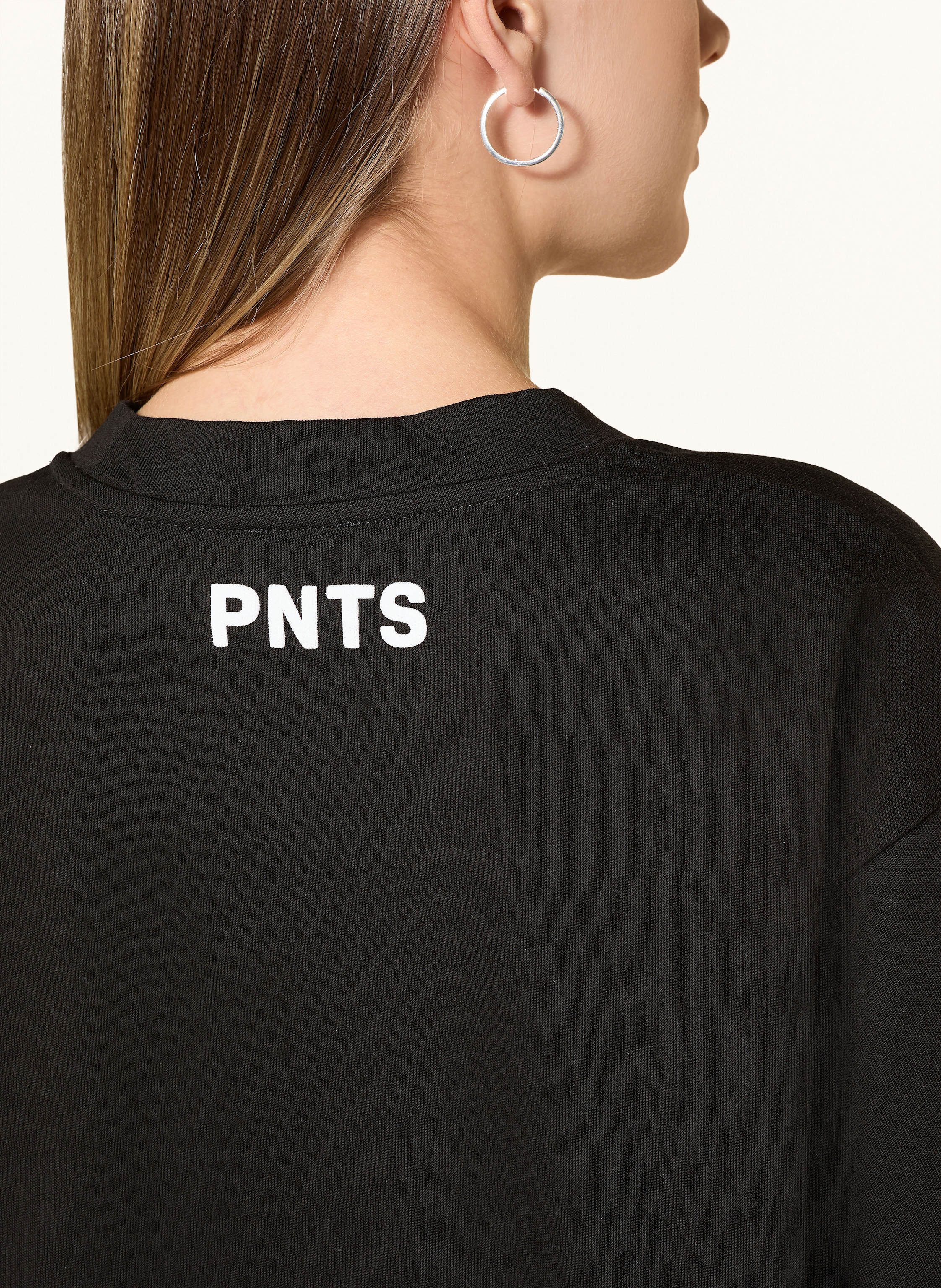 Thumbnail - Pnts T-Shirt Smile schwarz