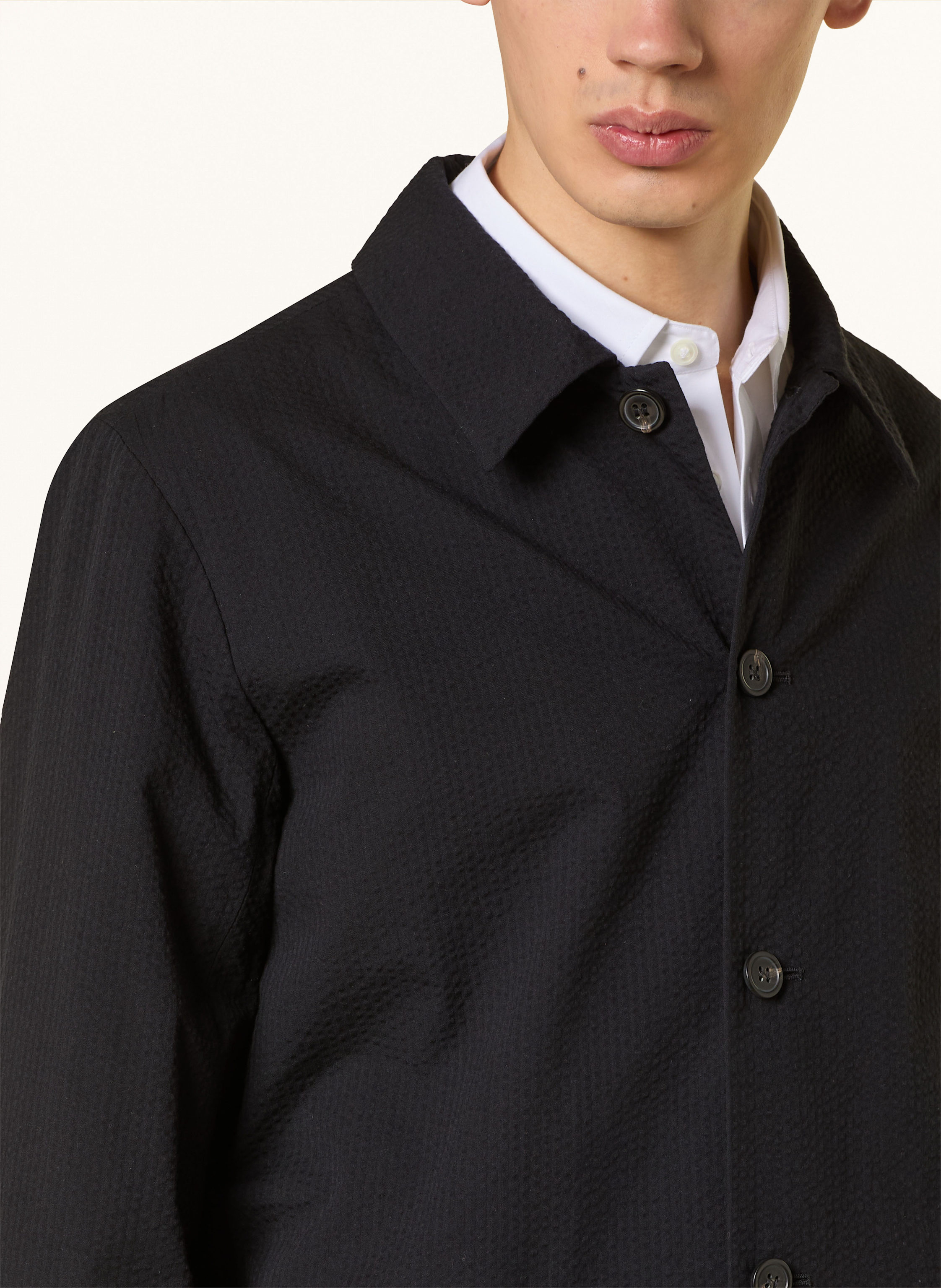 Thumbnail - A.P.C. Overjacket schwarz