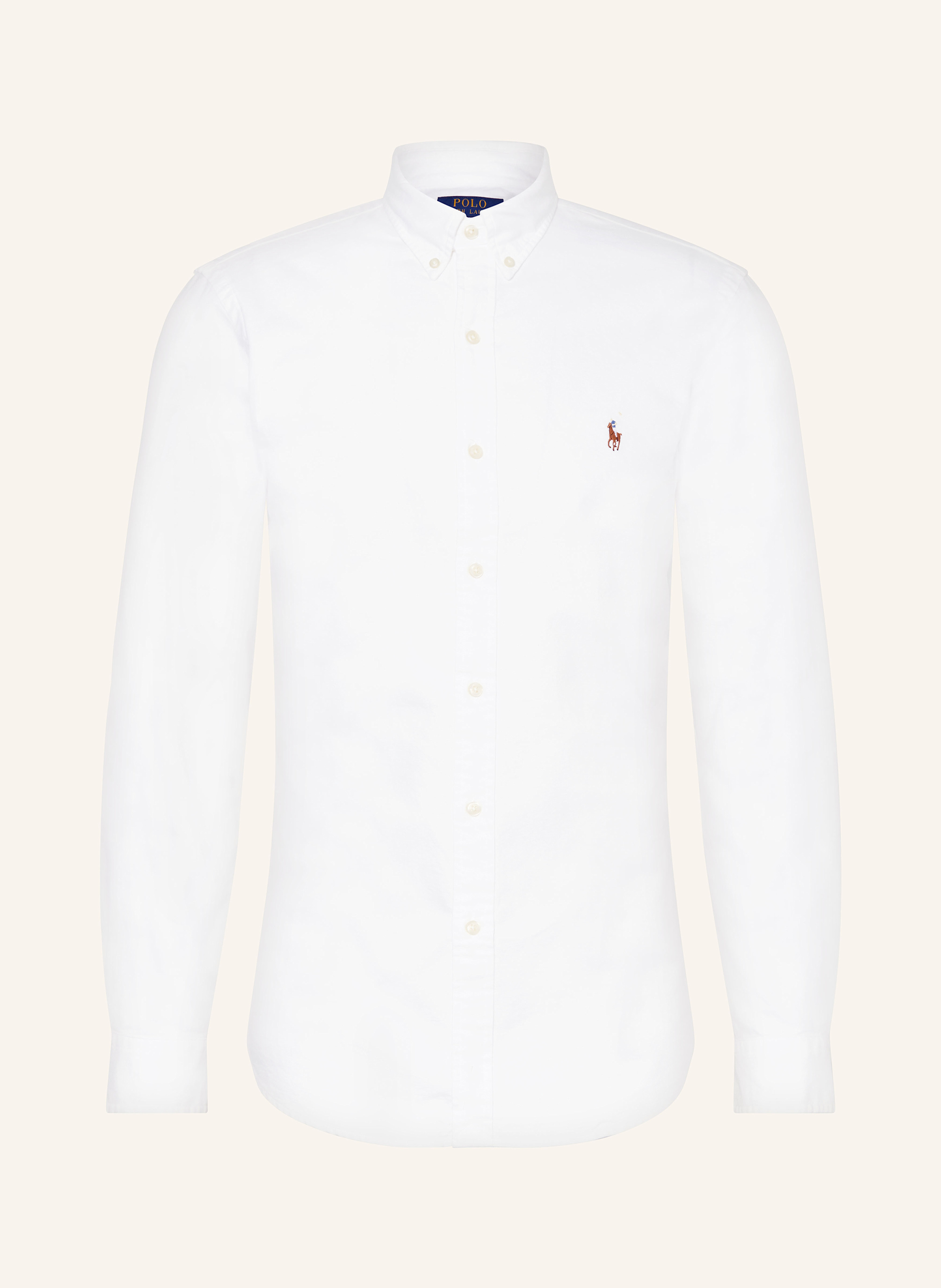 POLO RALPH LAUREN Oxford shirt slim fit in white