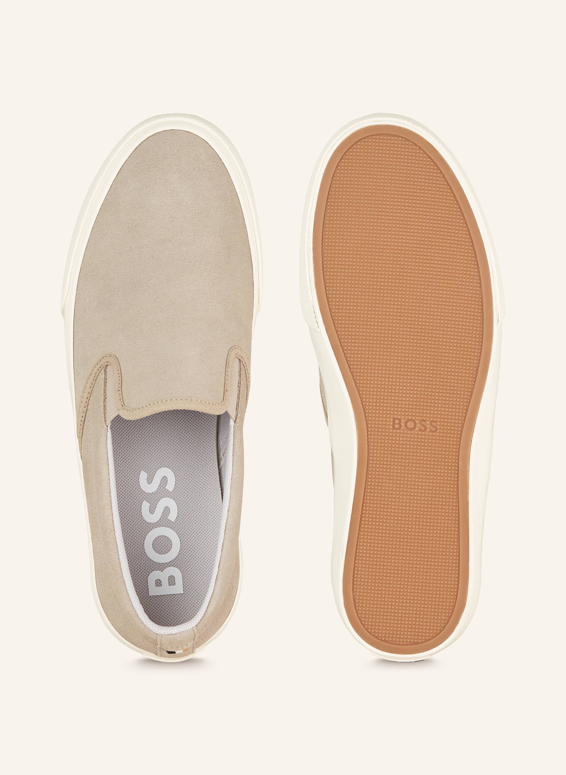 Thumbnail - Boss Slip-On-Sneaker Aiden beige