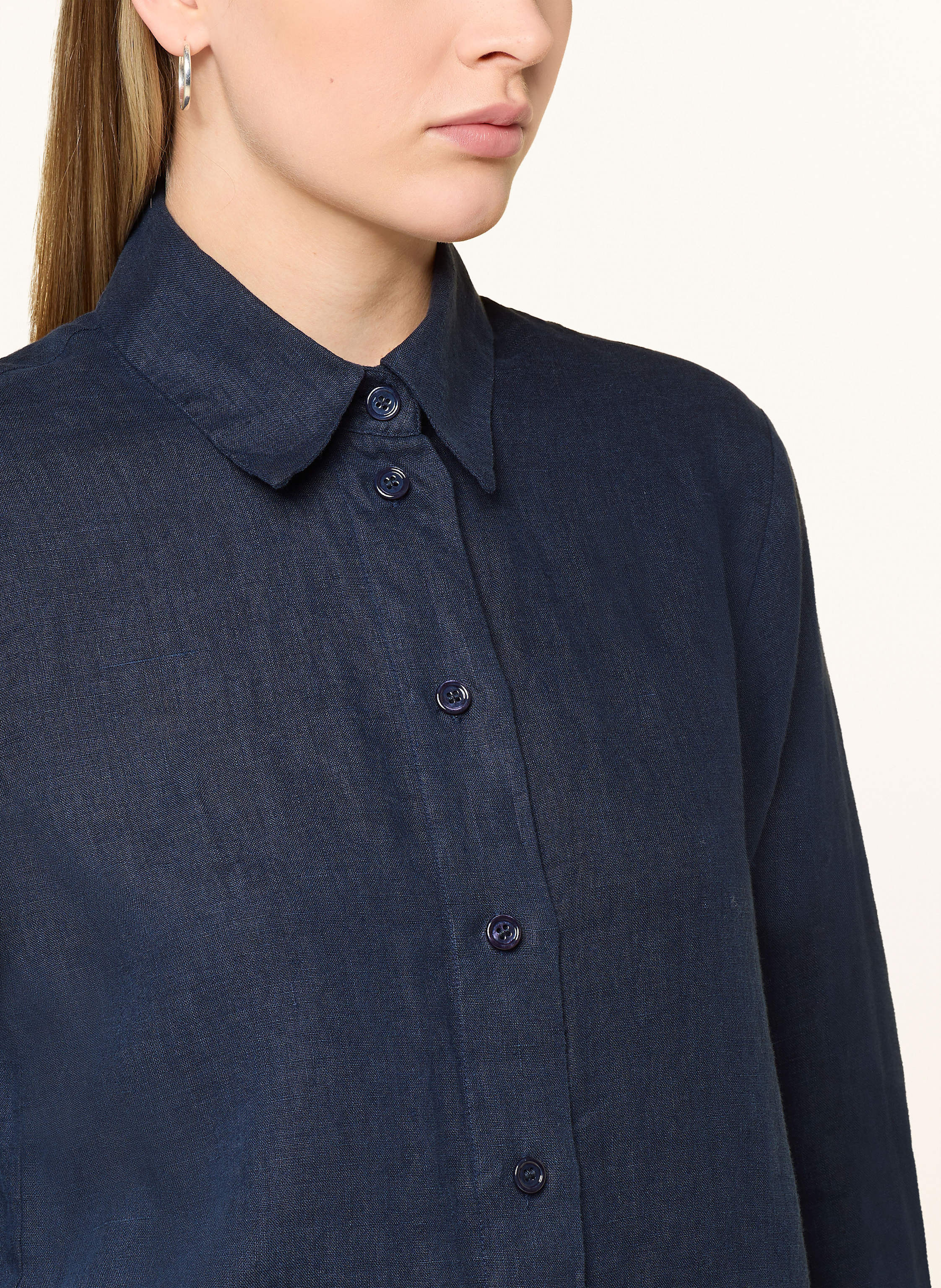 Thumbnail - Seidensticker Hemdbluse Aus Leinen blau