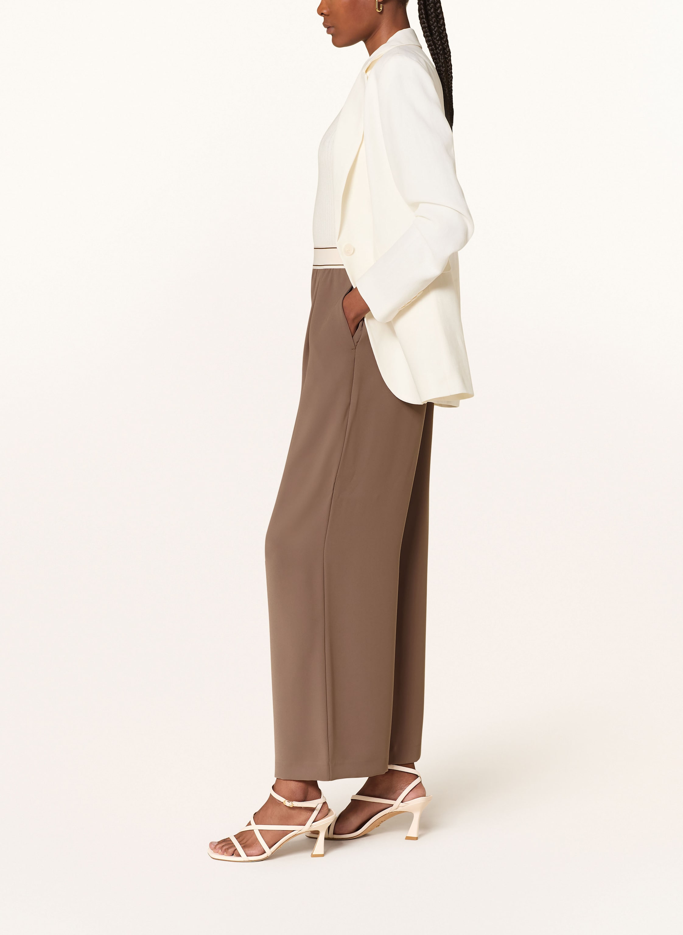 Thumbnail - Reiss Marlenehose Abigail braun