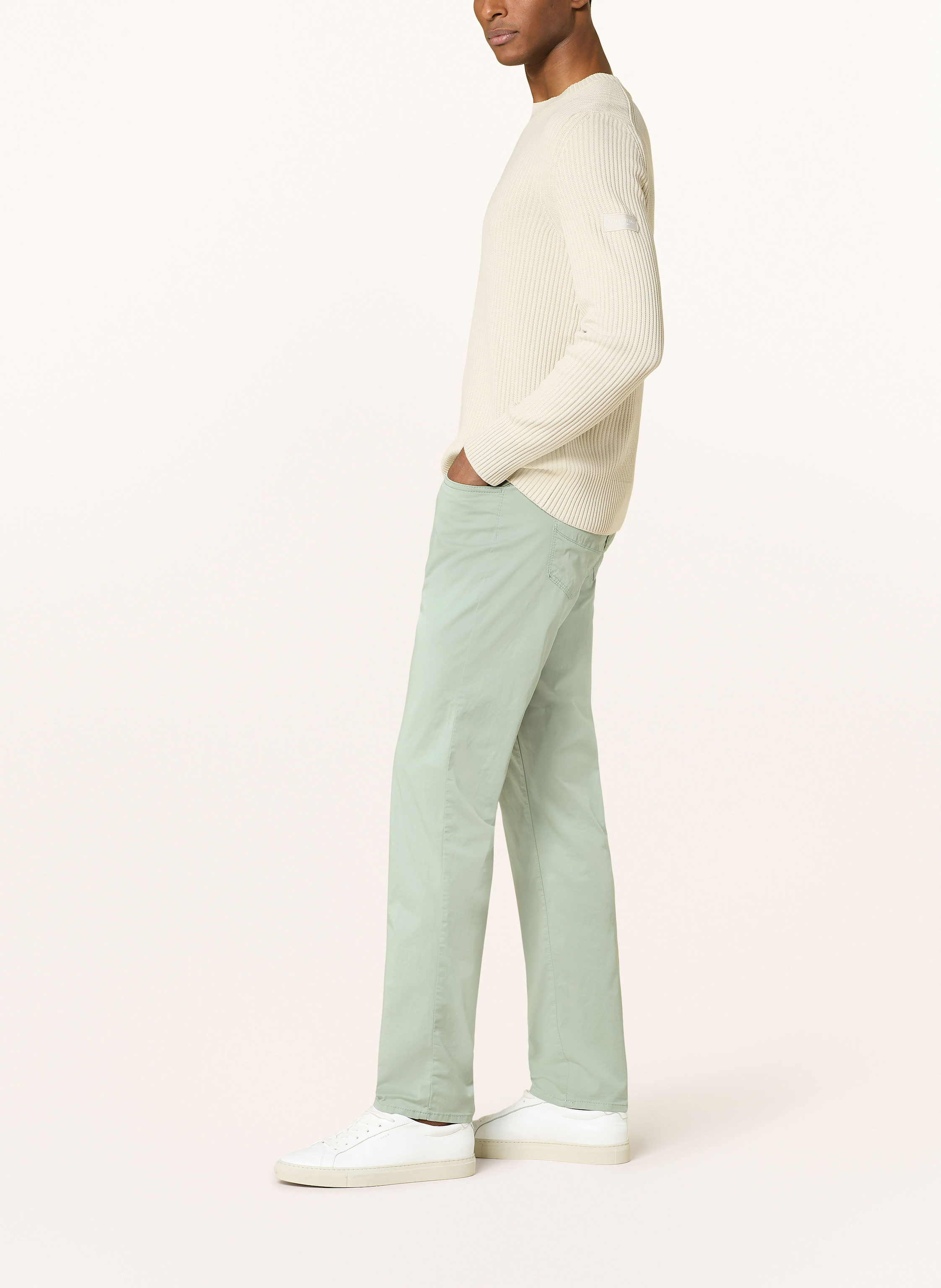 Thumbnail - Brax Hose Cadiz U Straight Fit gruen