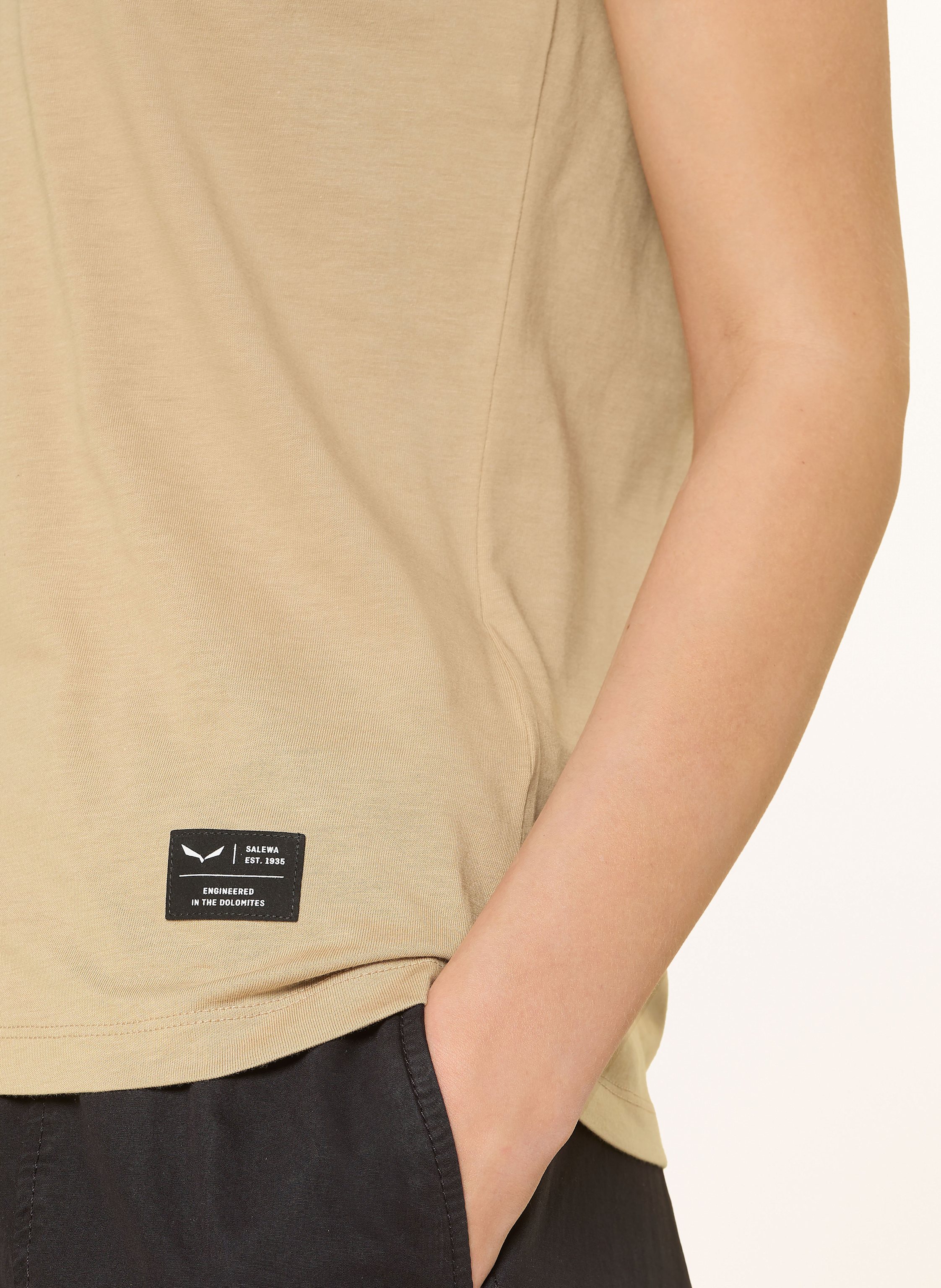 Thumbnail - Salewa T-Shirt Eagle beige