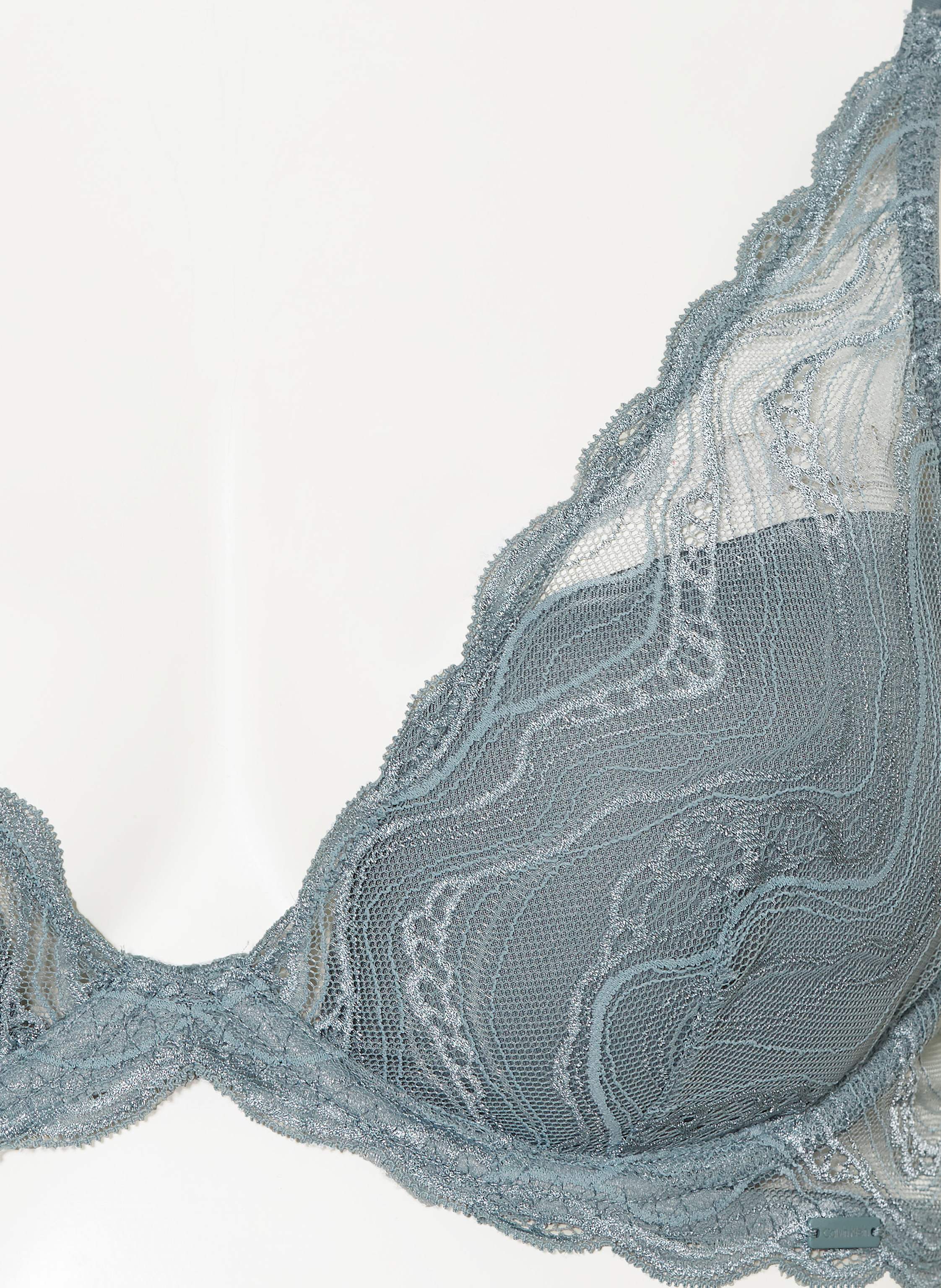 Thumbnail - Calvin Klein Schalen-Bh Lightly Lined grau