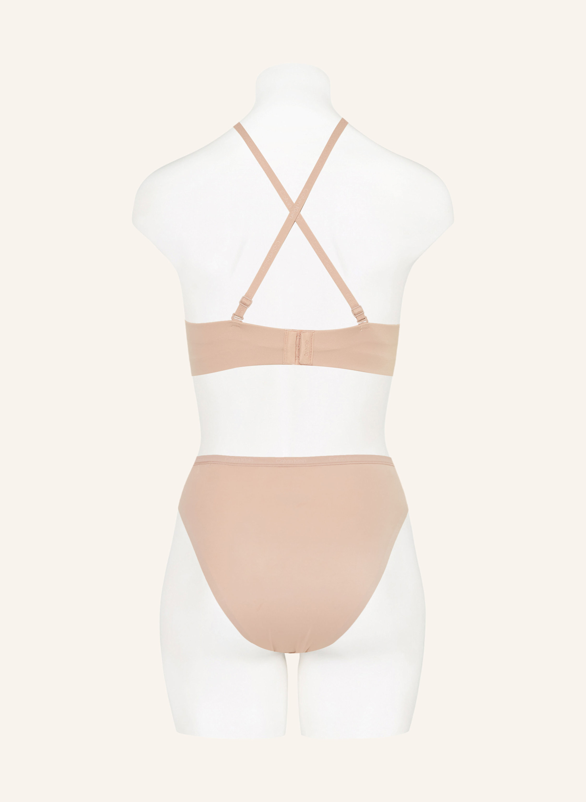 Thumbnail - Calvin Klein Push-Up-Bh Perfectly Fit beige